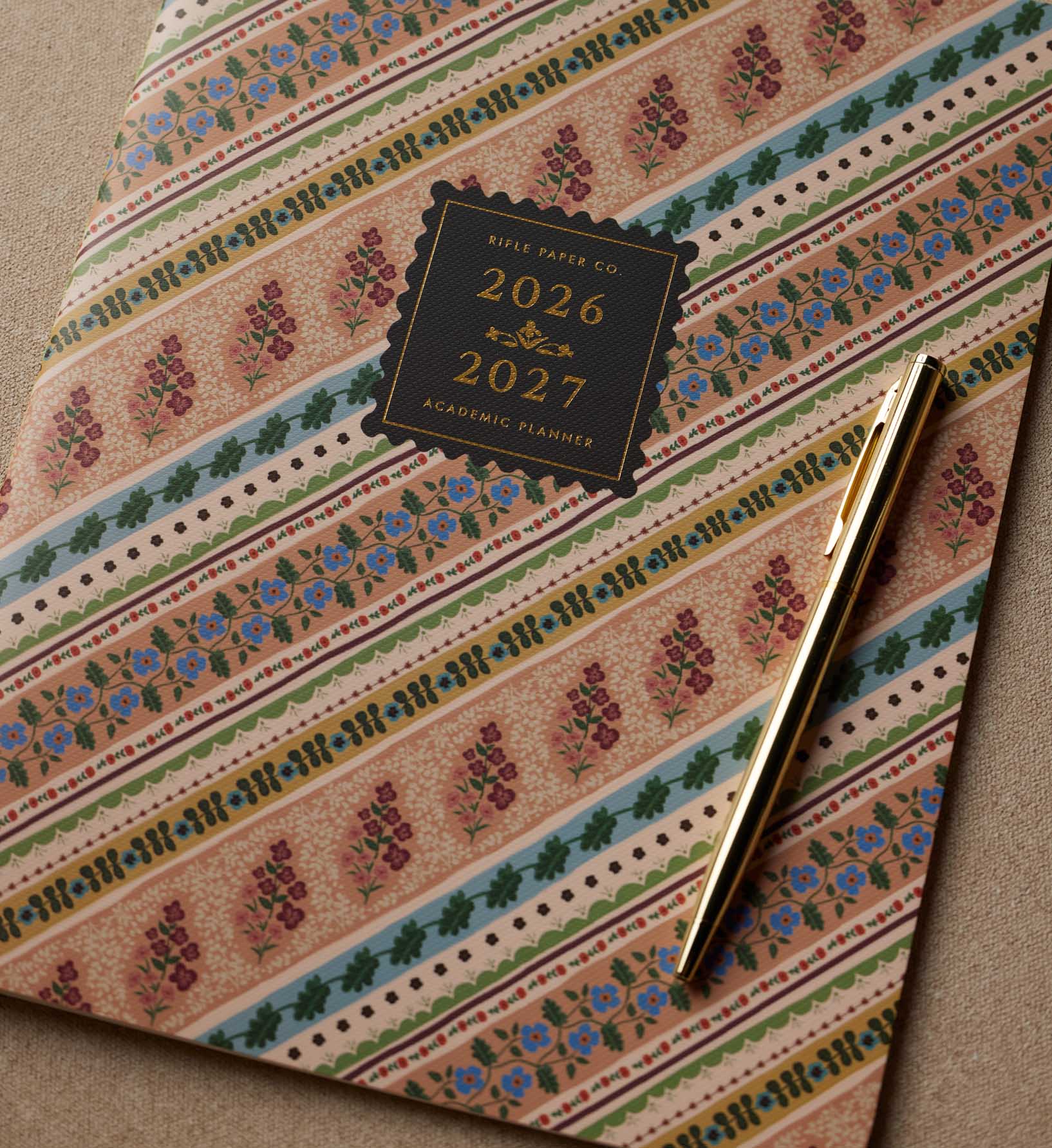 2026-2027 12-Month Academic Appointment Notebook - Paisley