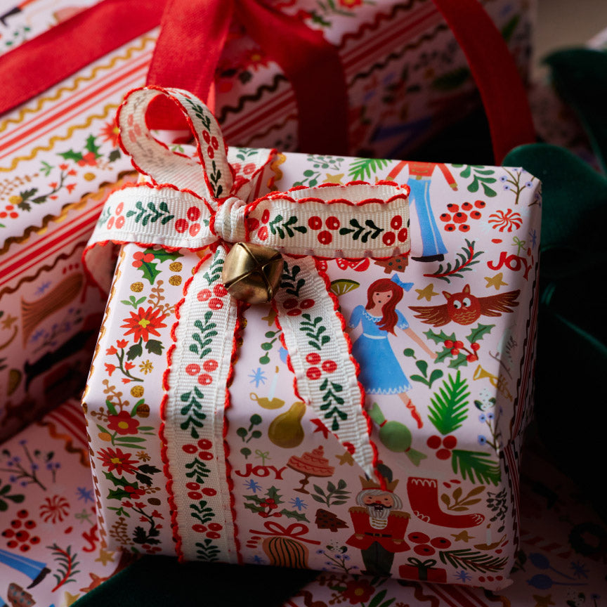 Vintage Cheer Set of 3 Wrapping Rolls