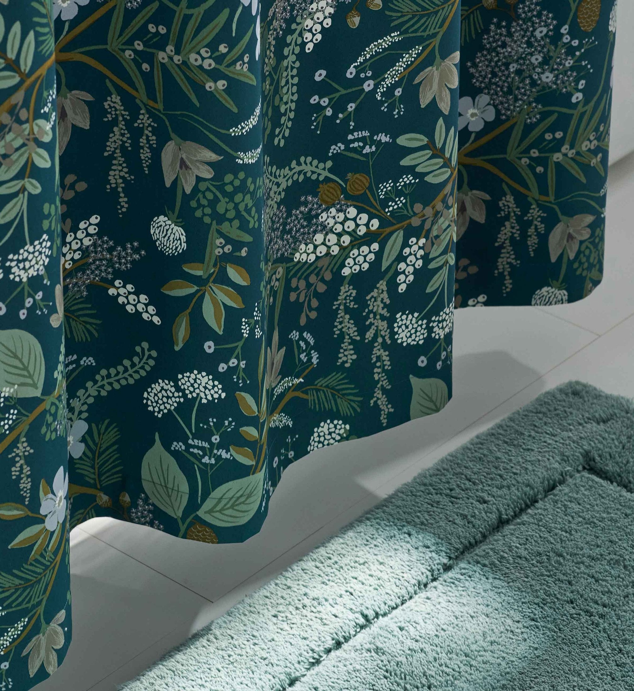 Sateen Shower Curtain - Juniper Forest