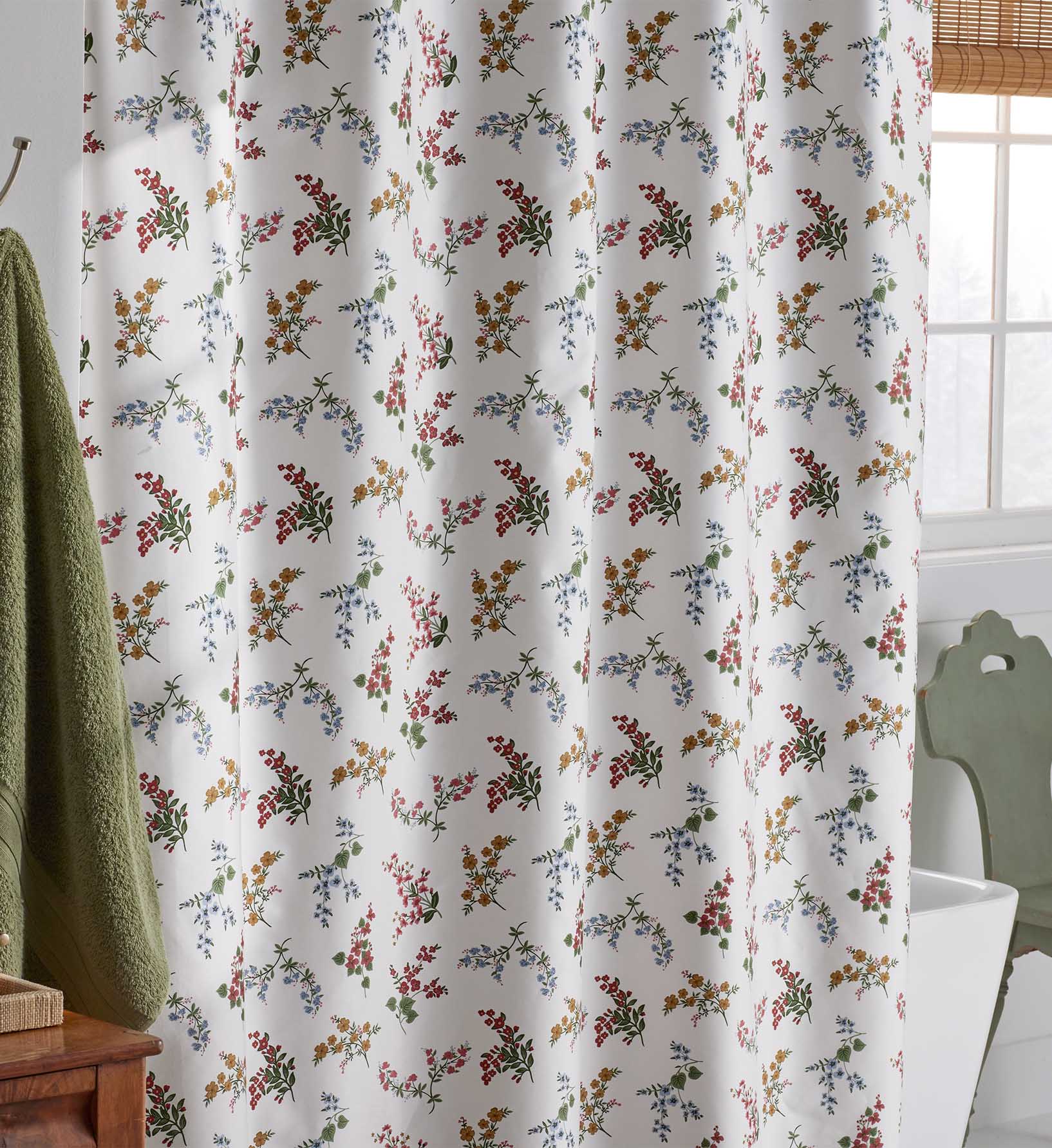 Sateen Shower Curtain - Amelia