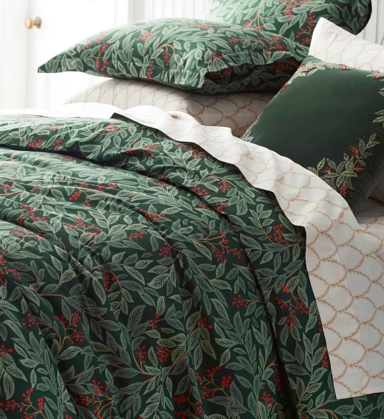 Percale Duvet Cover - Willowberry