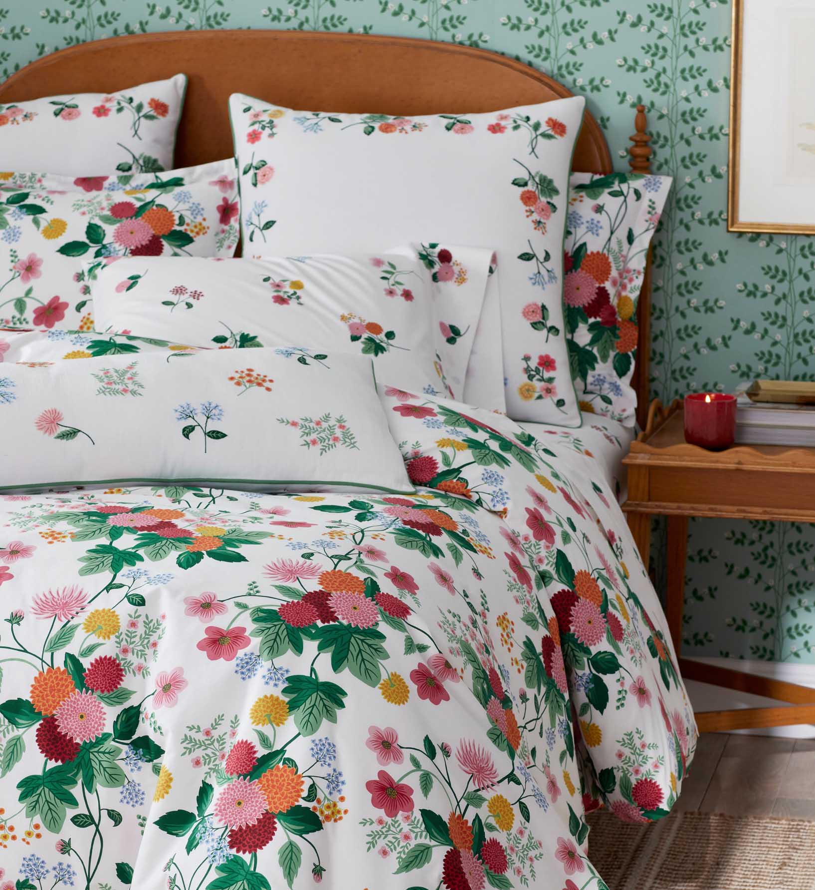 Percale Duvet Cover - Dahlia