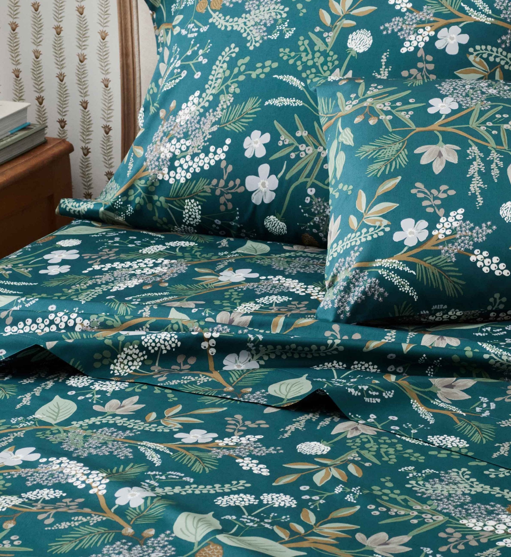 Sateen Sheet Set - Juniper Forest