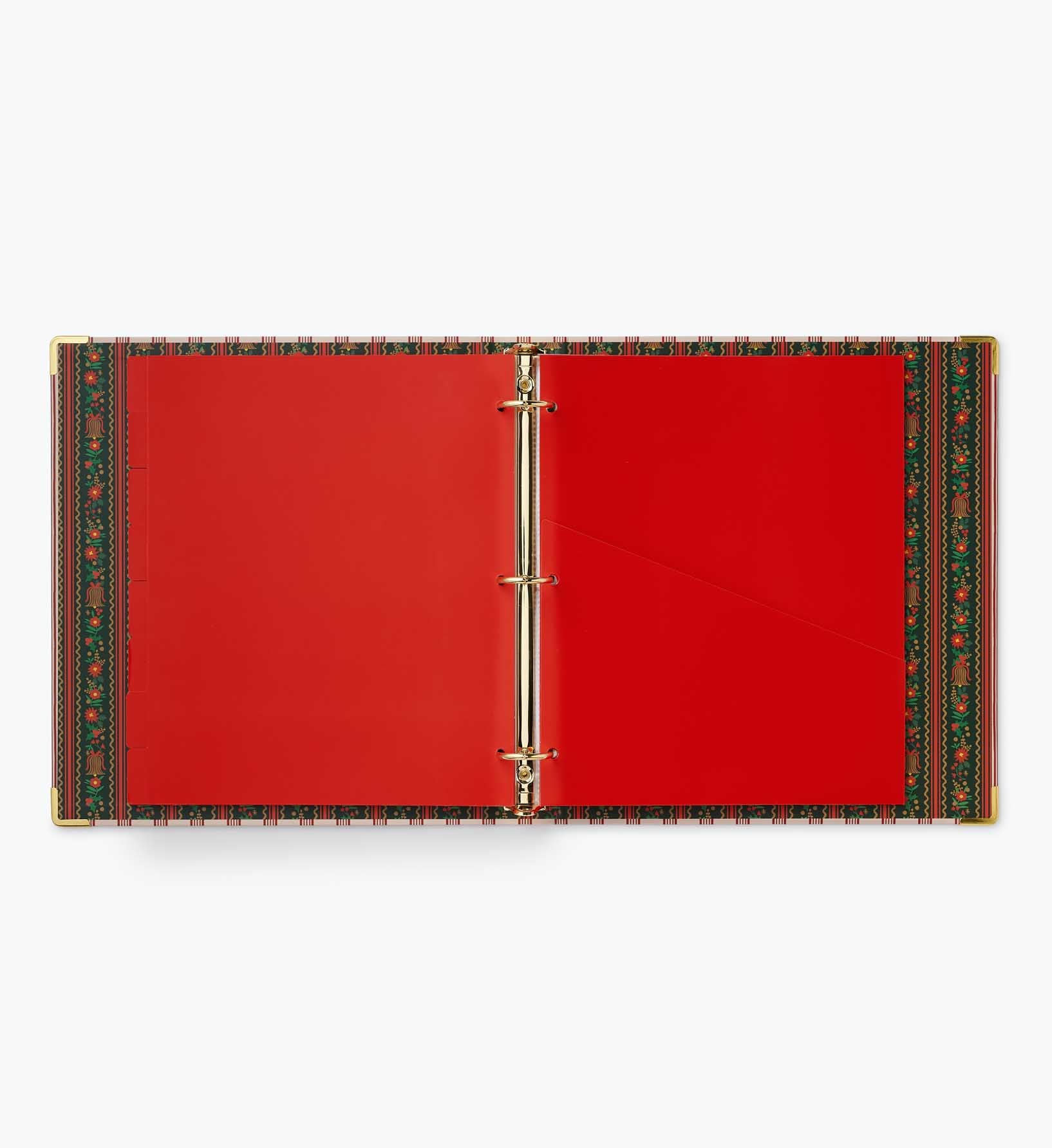 Recipe Binder - Holly Jolly