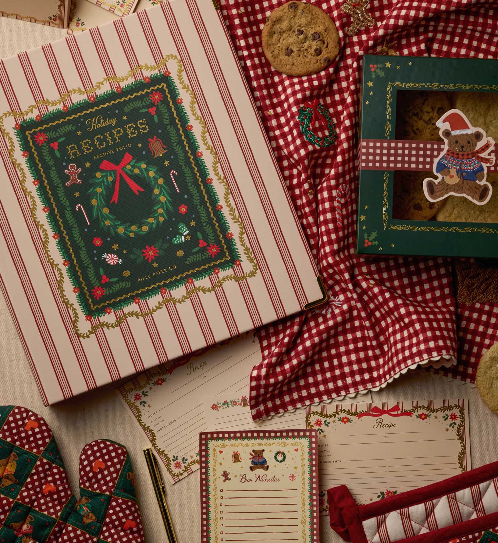 Holiday Cookie Boxes - Beary Christmas