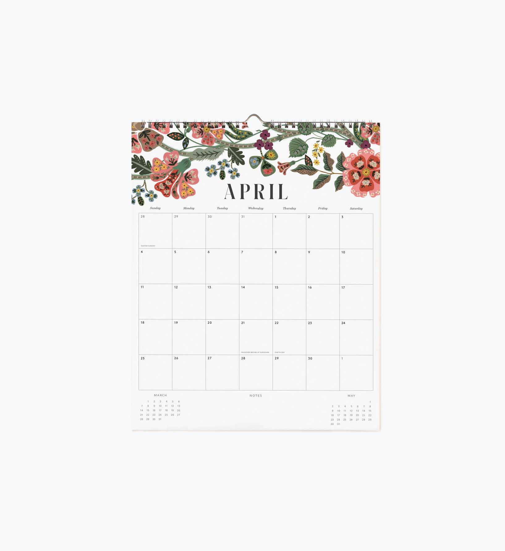 2027 Appointment Calendar - Floral