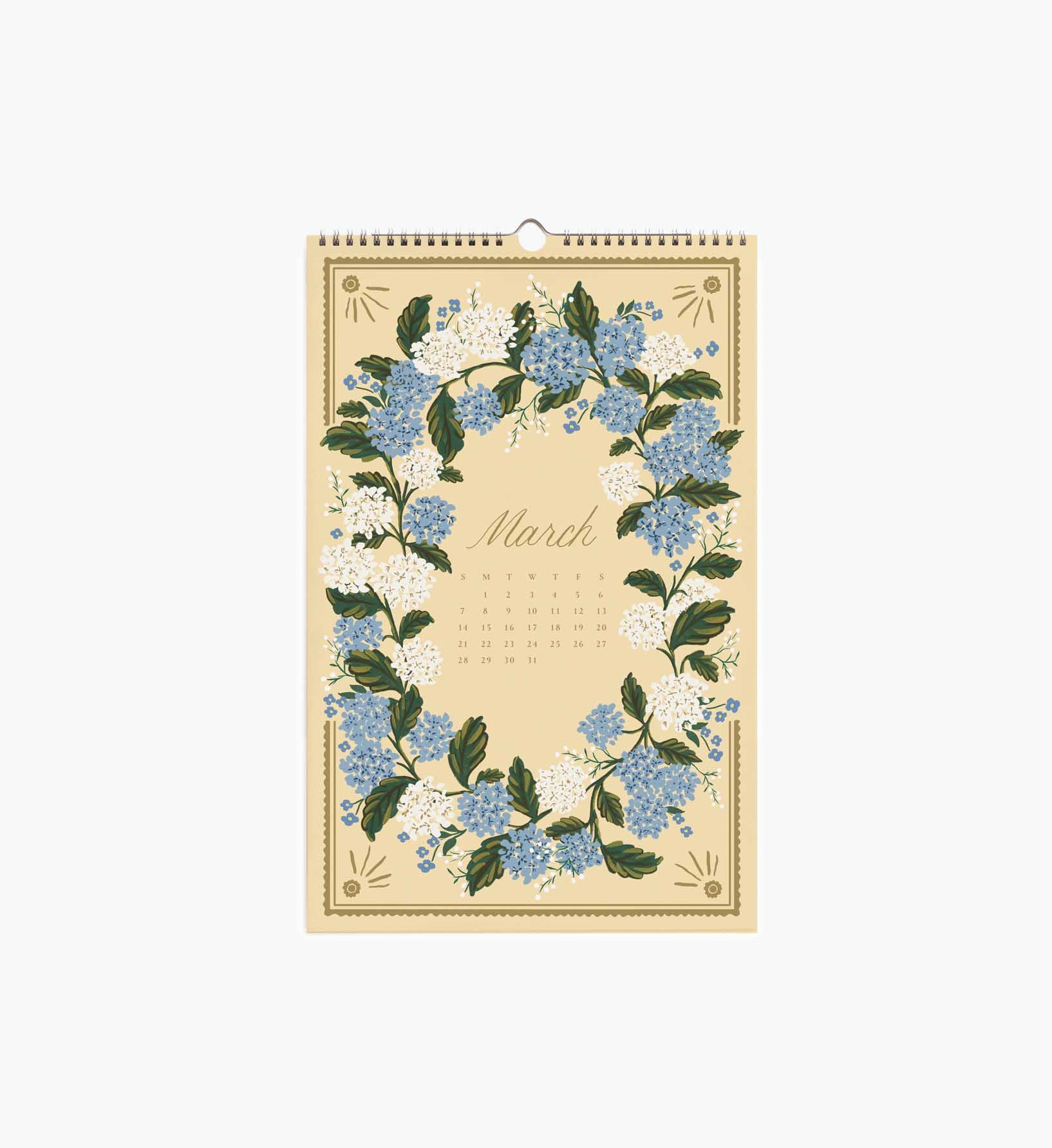 2027 Wall Calendar - Botanical Garden