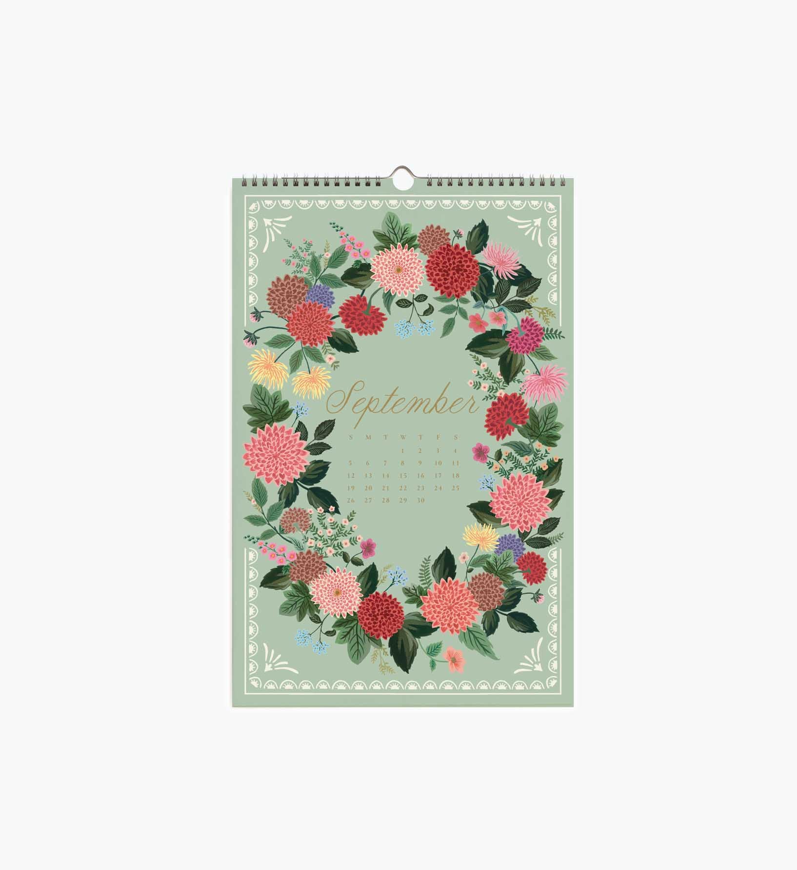 2027 Wall Calendar - Botanical Garden