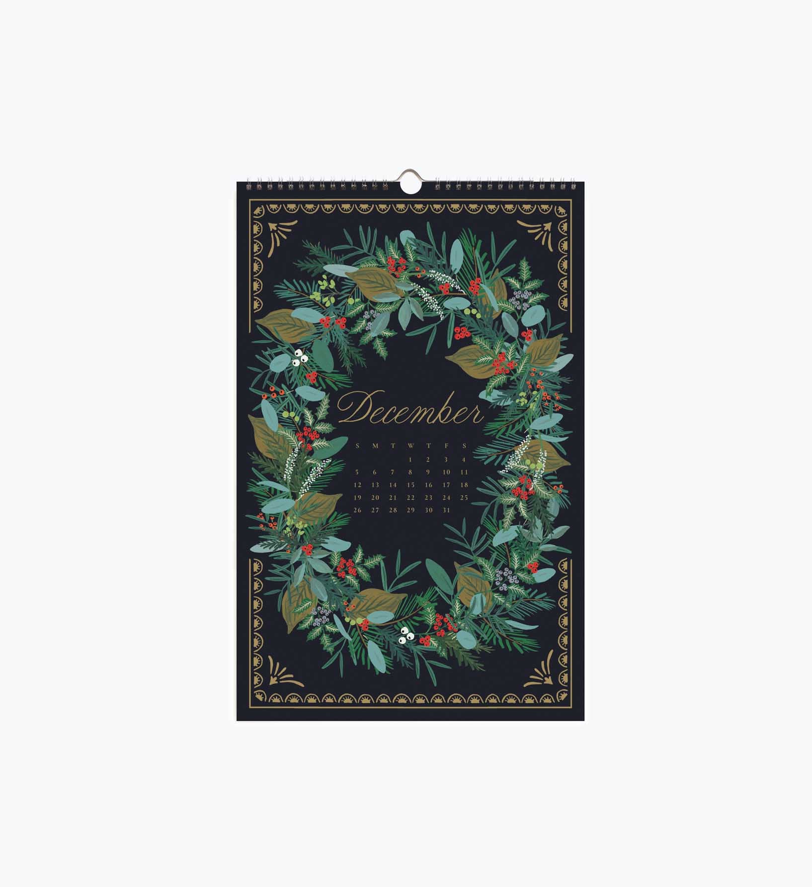 2027 Wall Calendar - Botanical Garden
