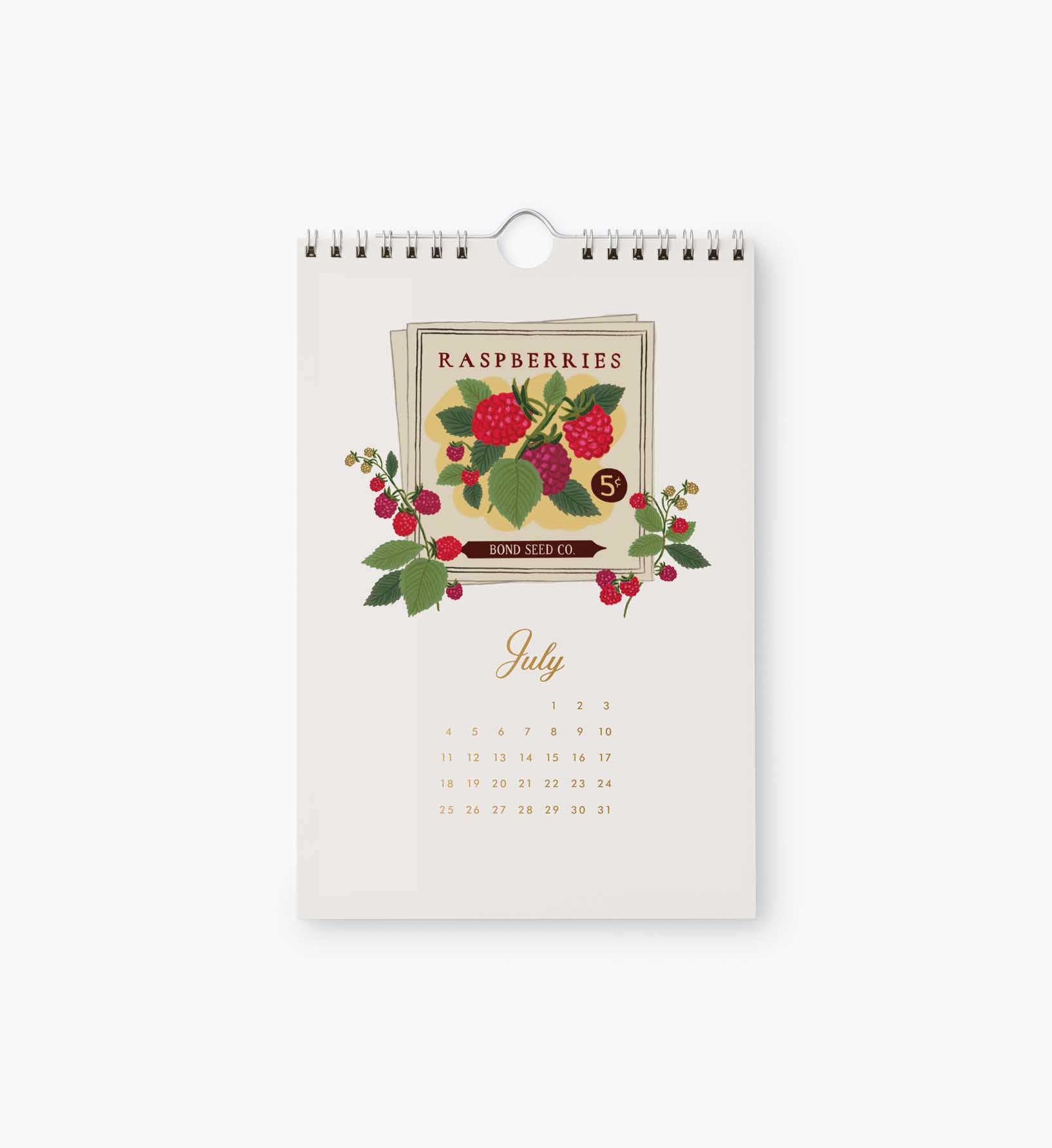 2027 Kitchen Calendar - Garden Study