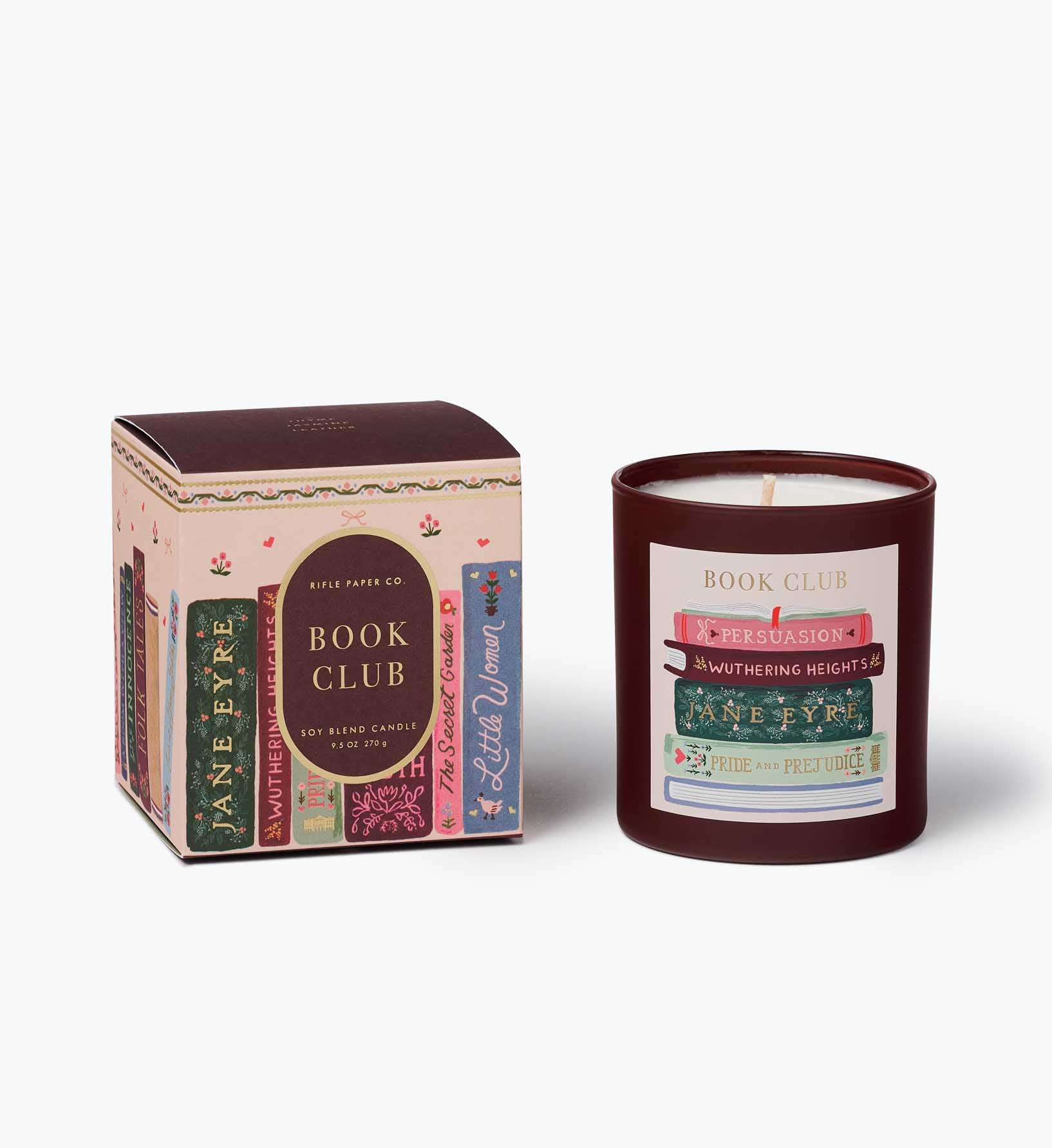 9.5 oz Candle - Book Club