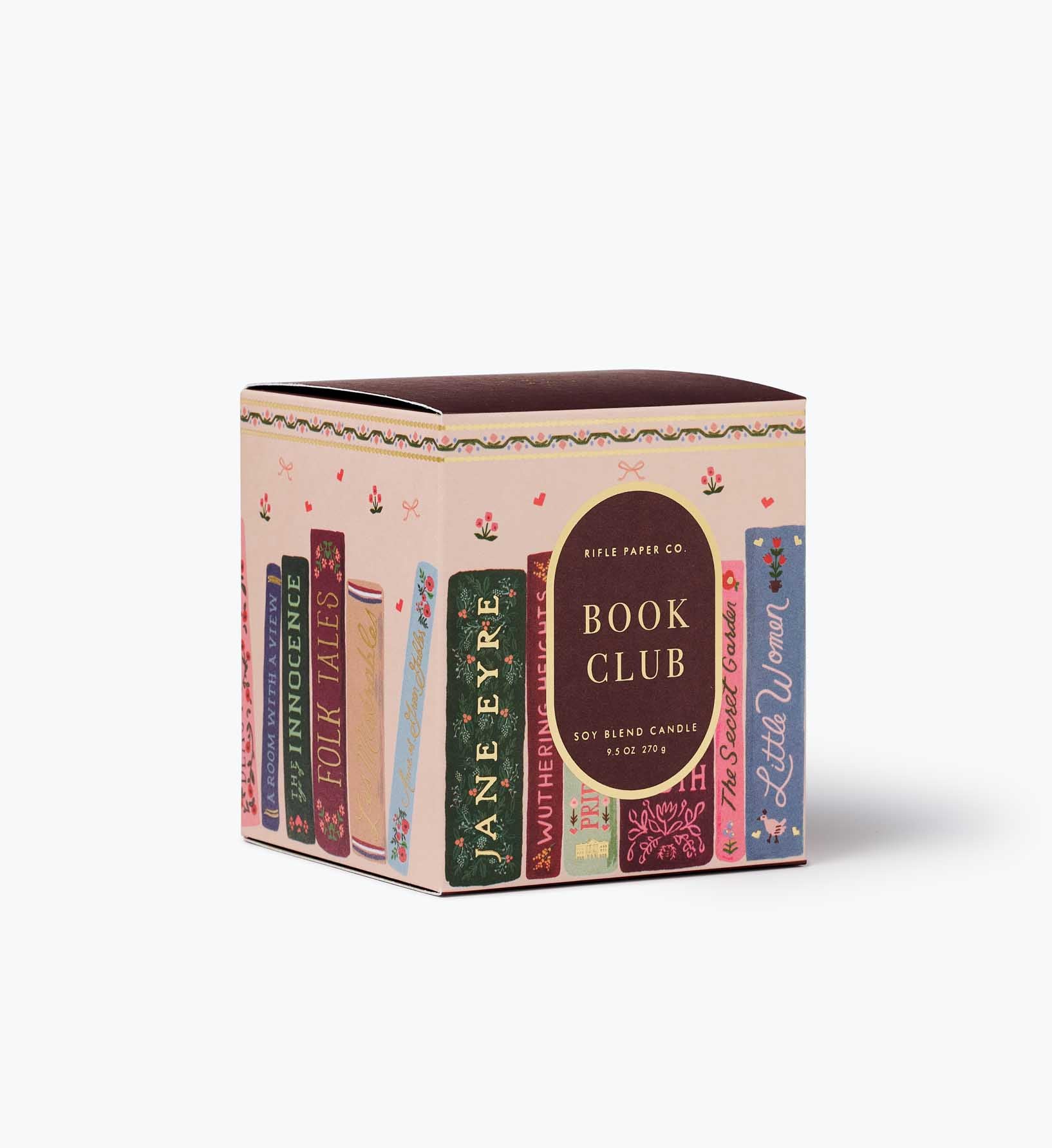 9.5 oz Candle - Book Club