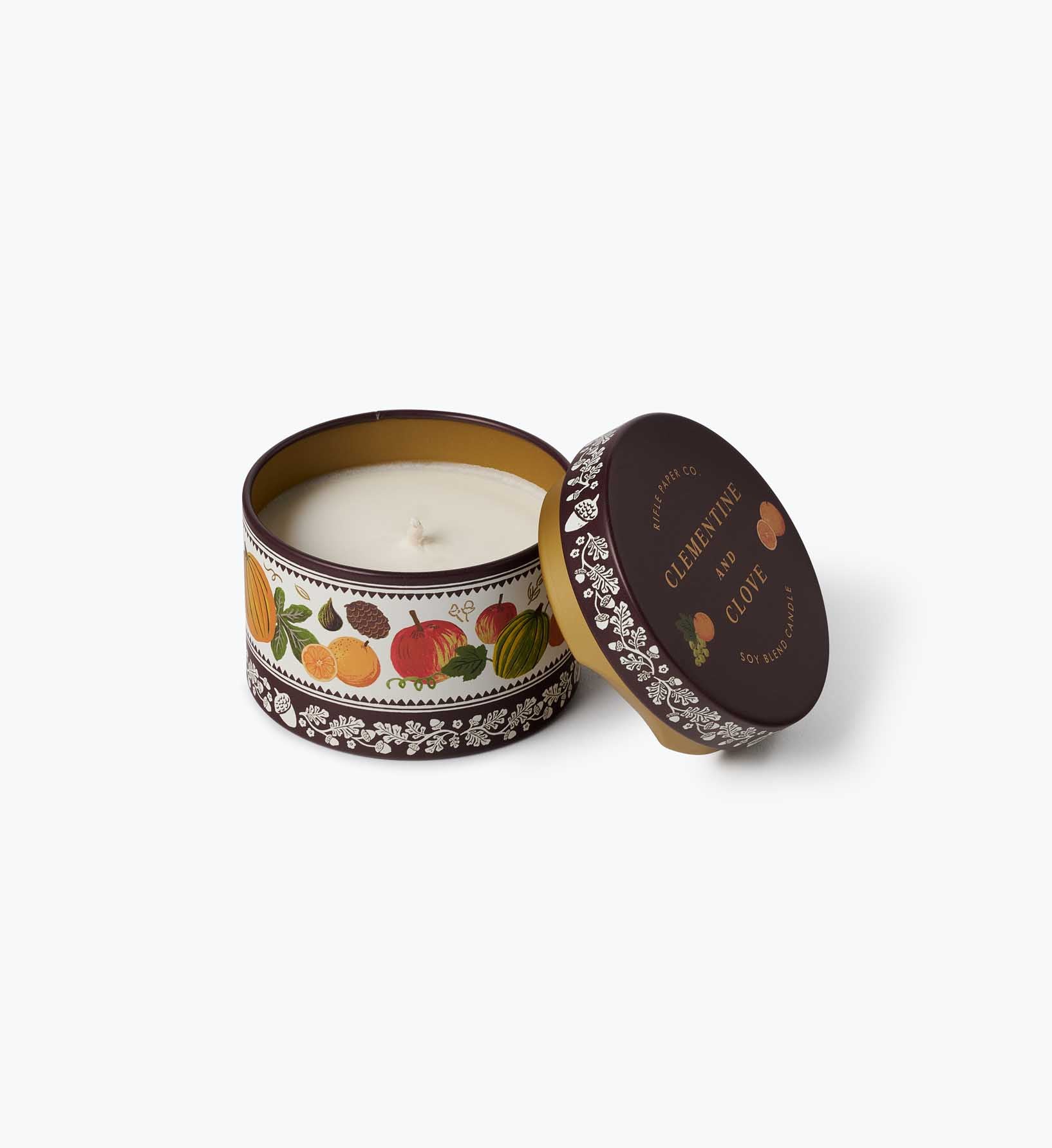 Tin Candle - Clementine & Clove