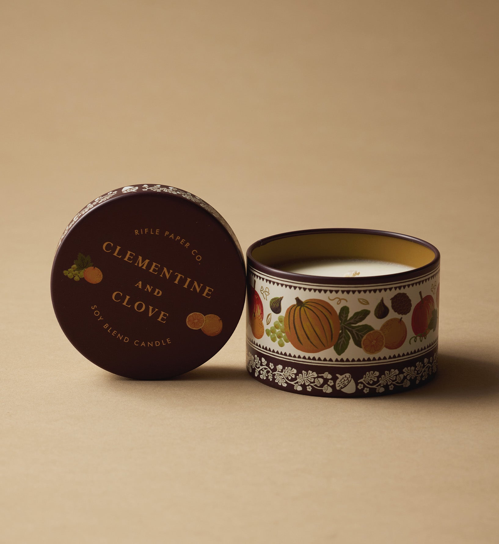 Tin Candle - Clementine & Clove