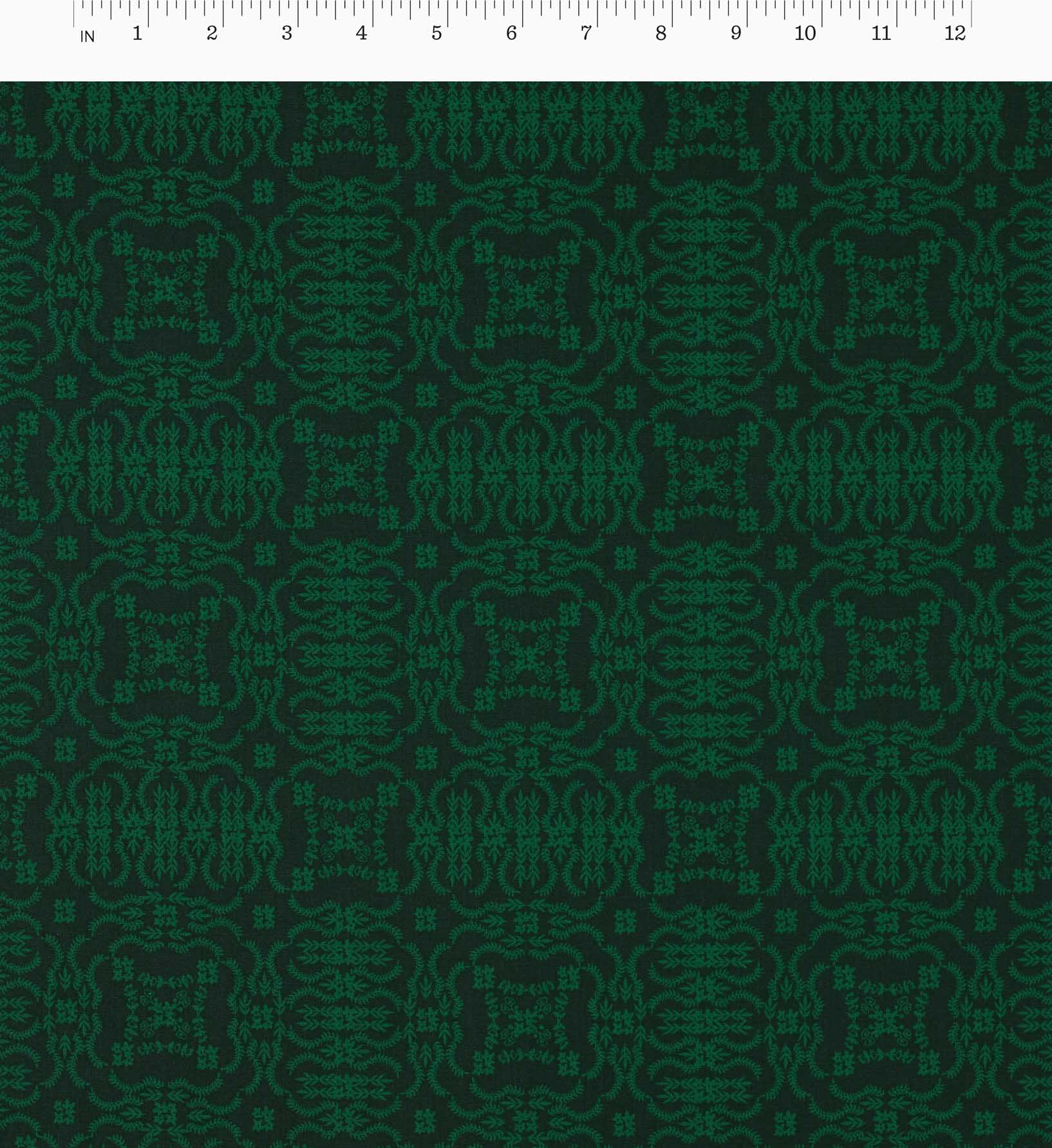 Heritage Cotton Fabric - Evergreen