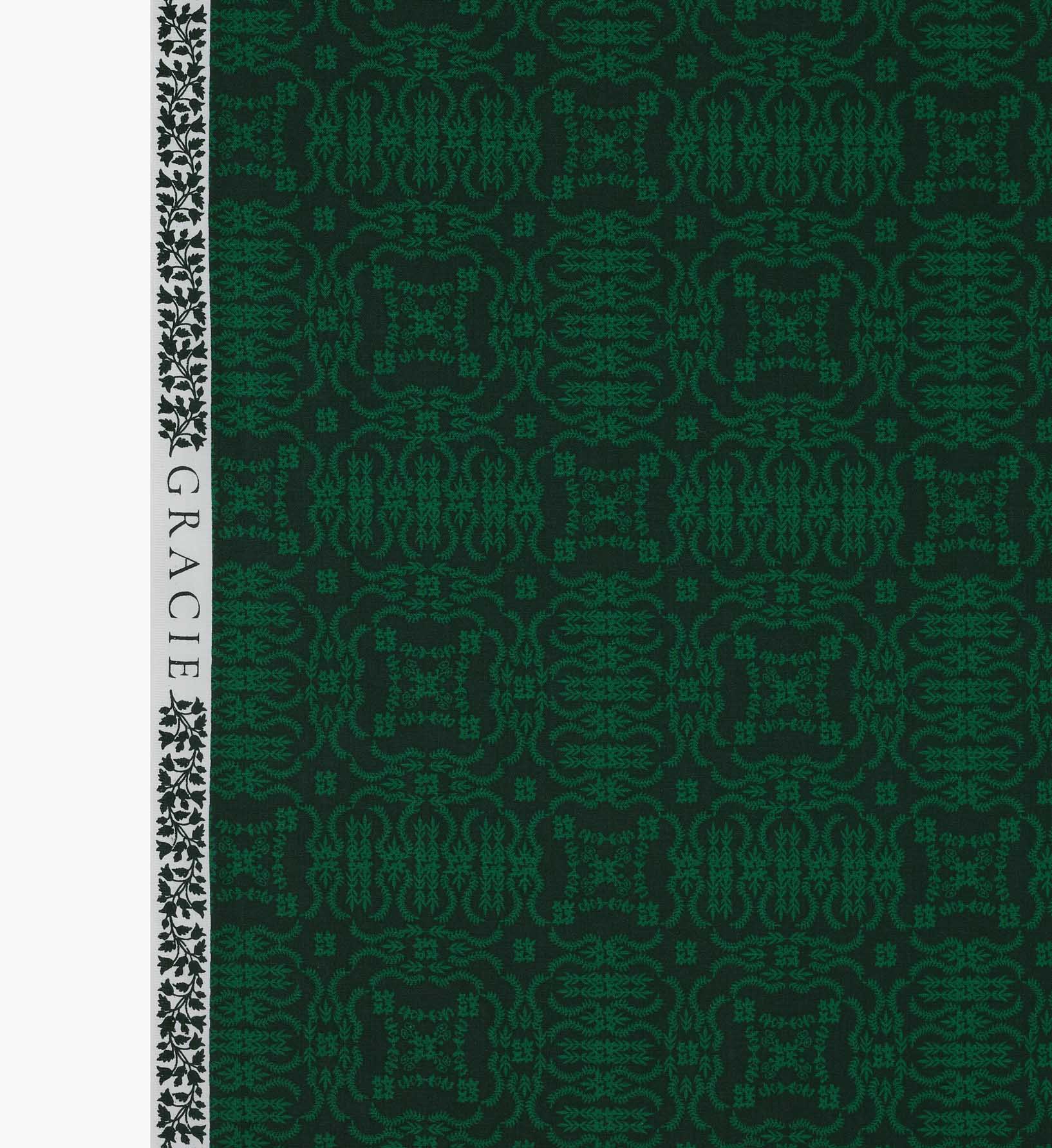 Heritage Cotton Fabric - Evergreen