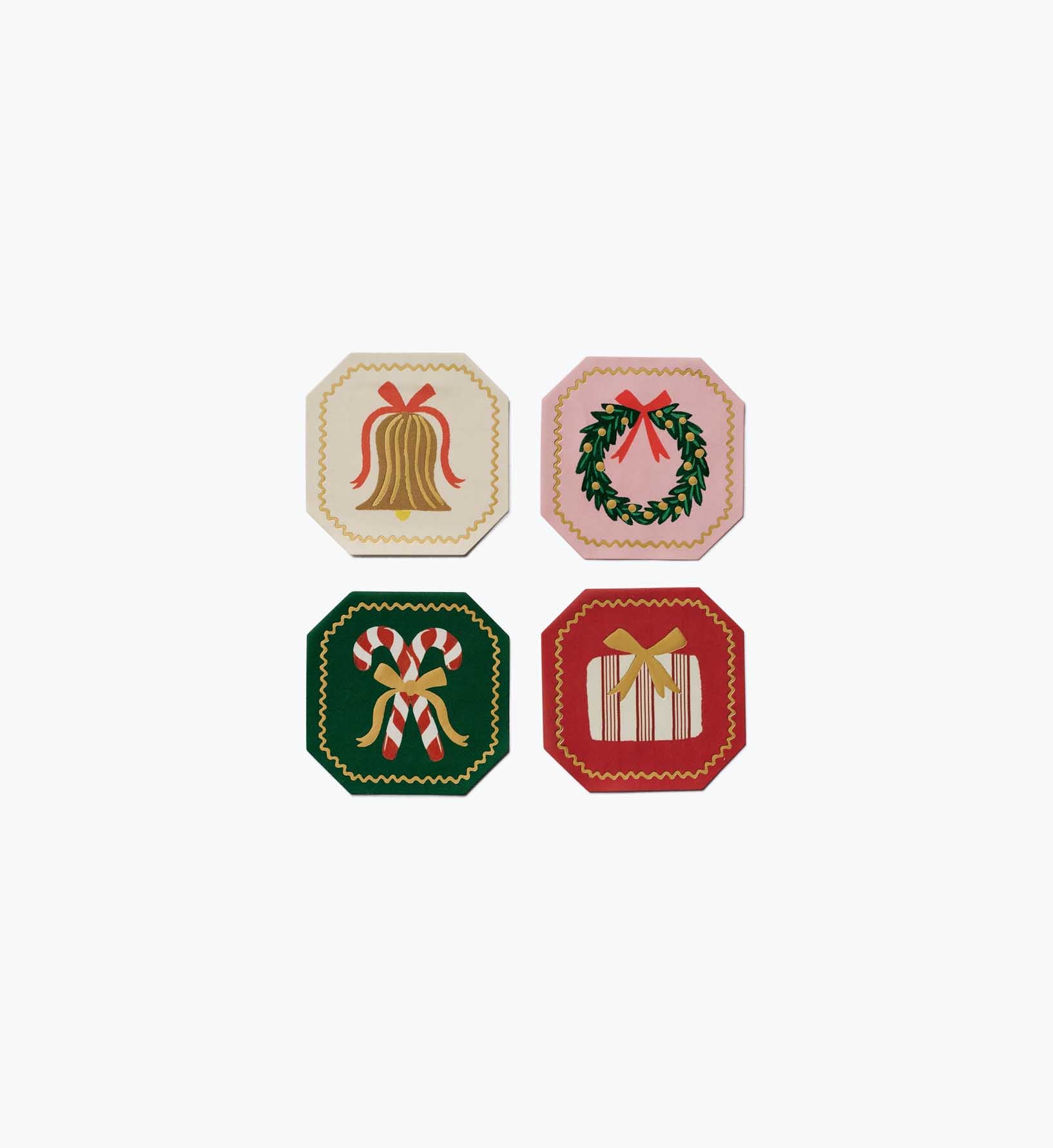 Envelope Seals - Holly Jolly
