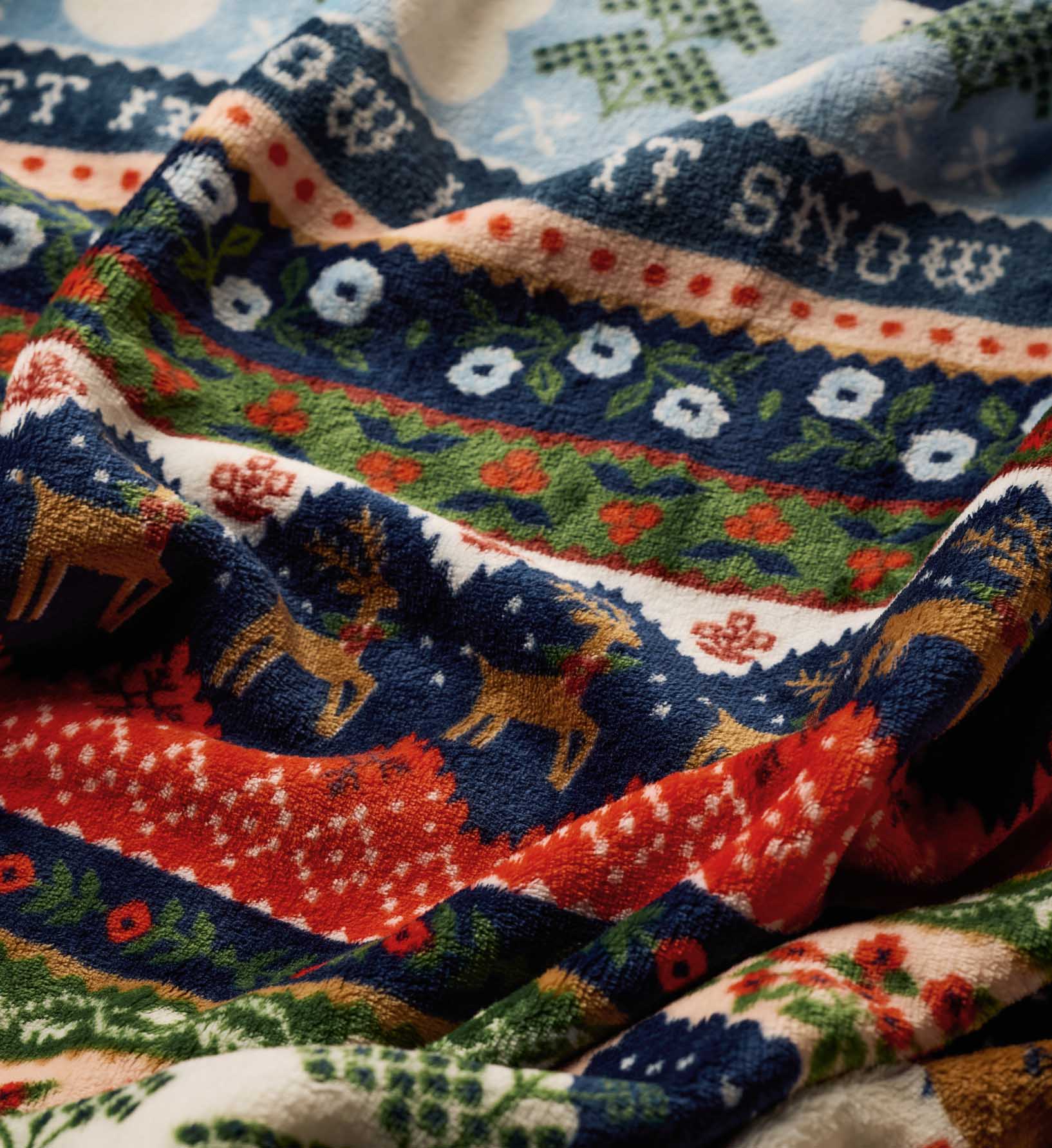Fleece Blanket - Ski Chalet
