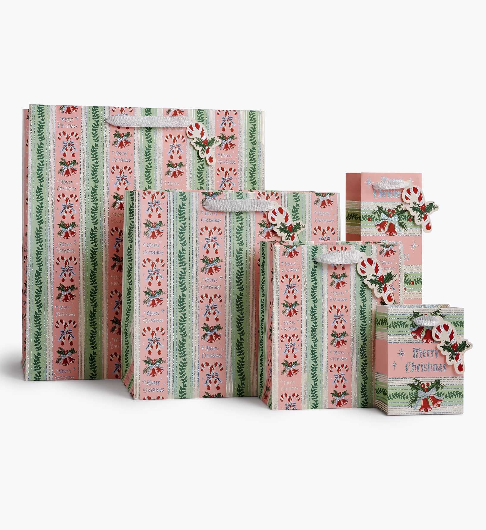 Candy Cane Stripe Extra Large Gift Bag