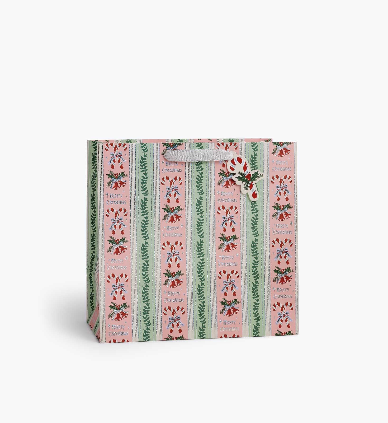 Candy Cane Stripe Large Gift Bag