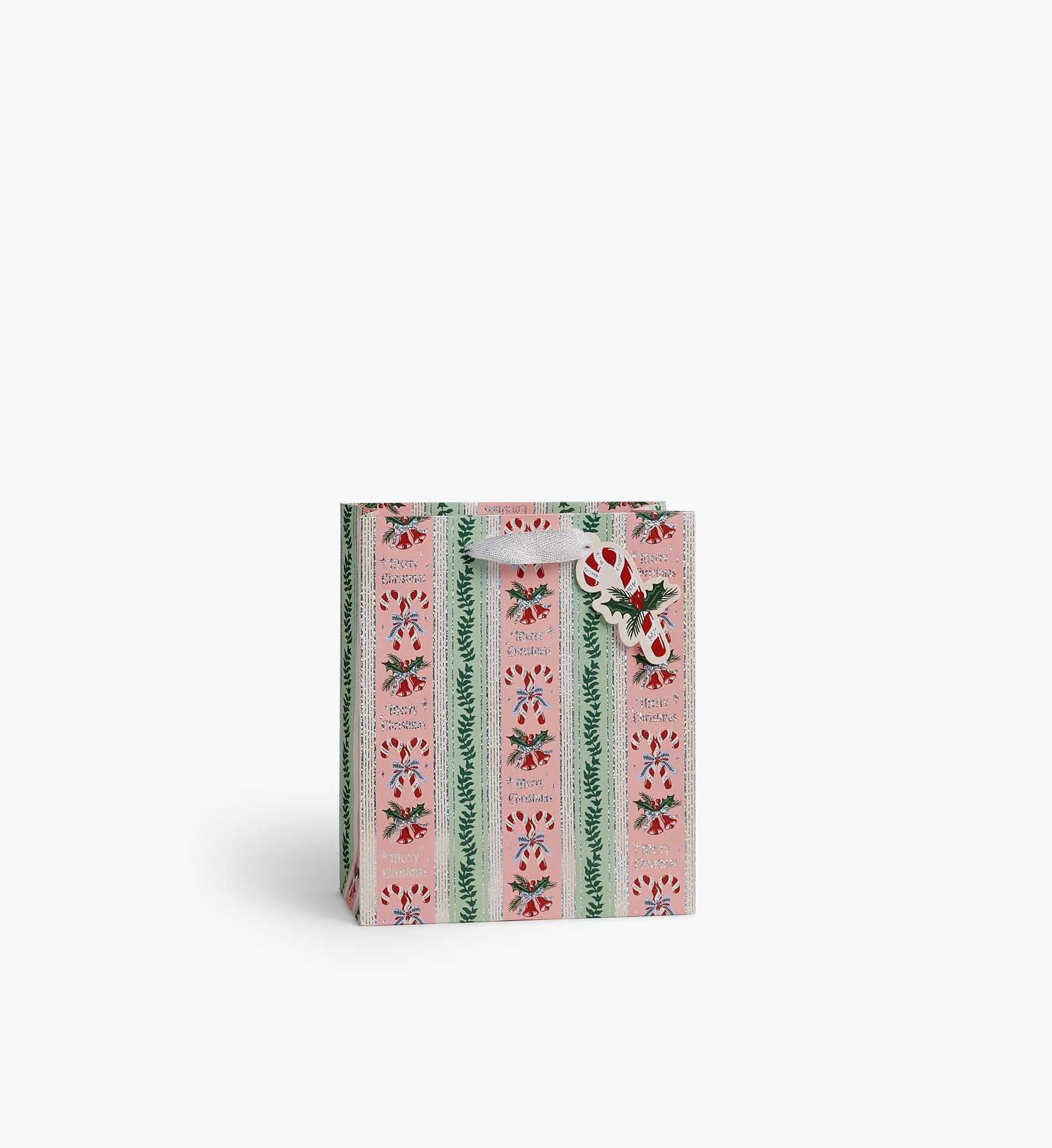 Candy Cane Stripe Medium Gift Bag