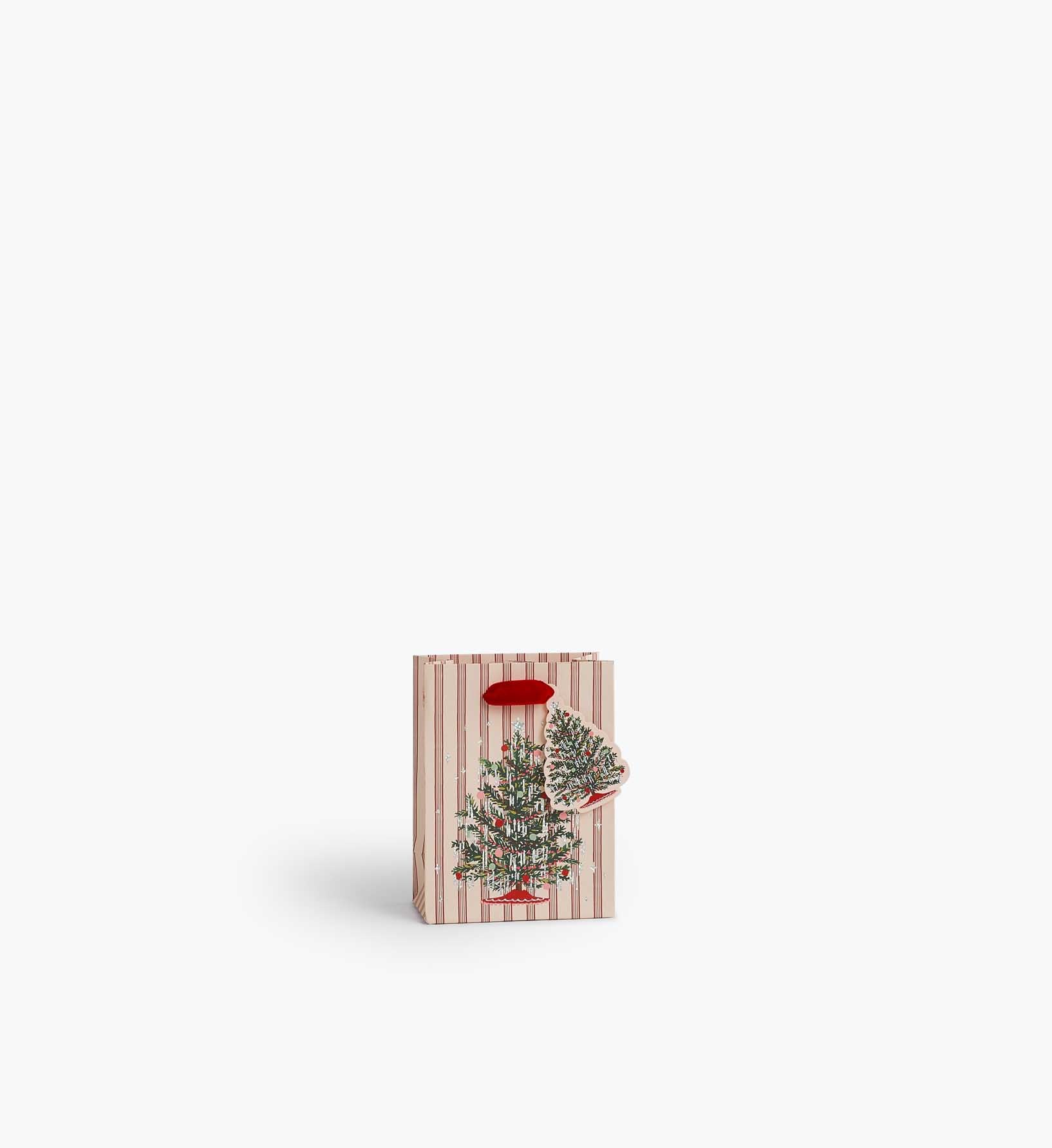 Tinsel Tree Small Gift Bag