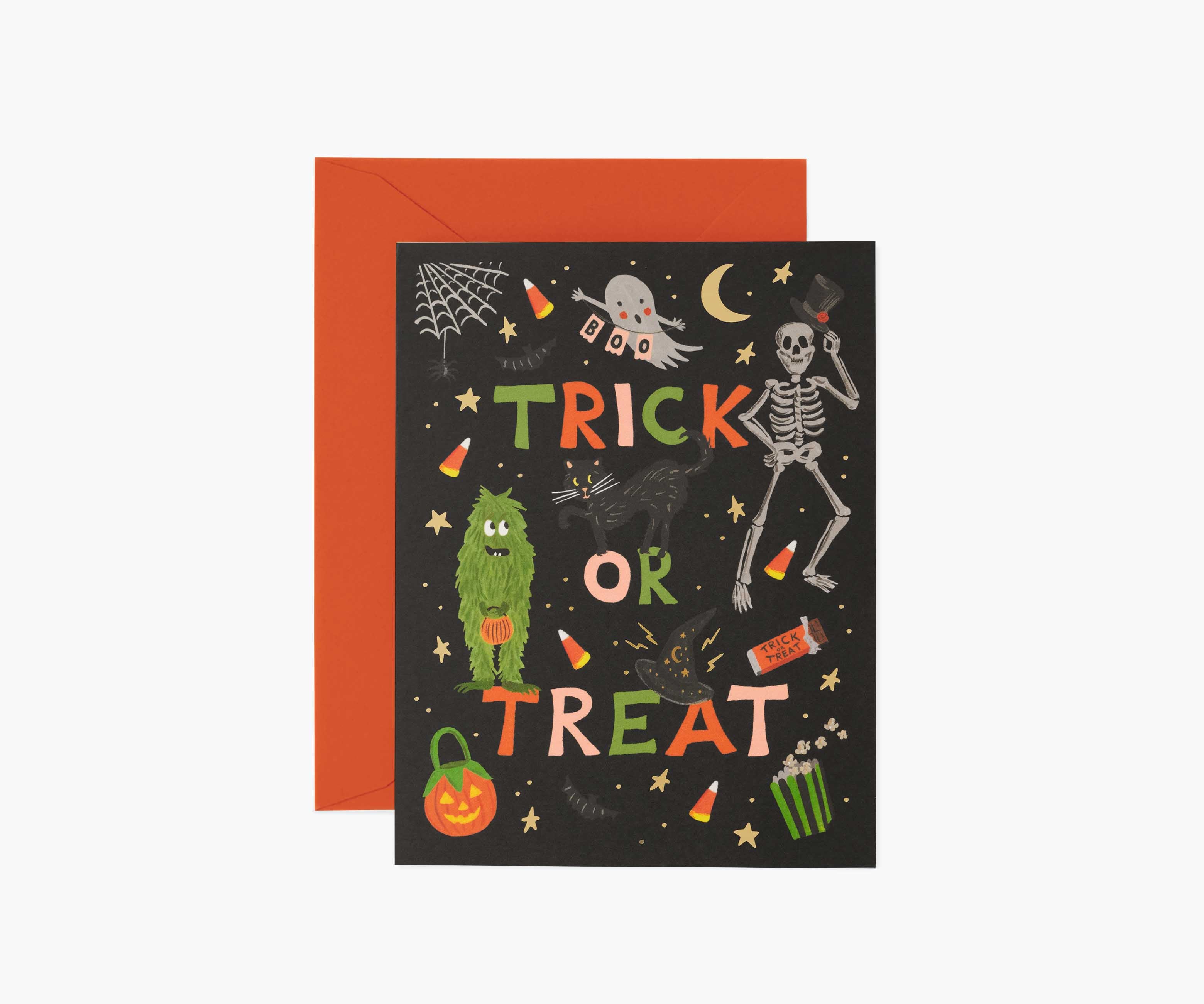 Halloween Parade Halloween Card - Single Card