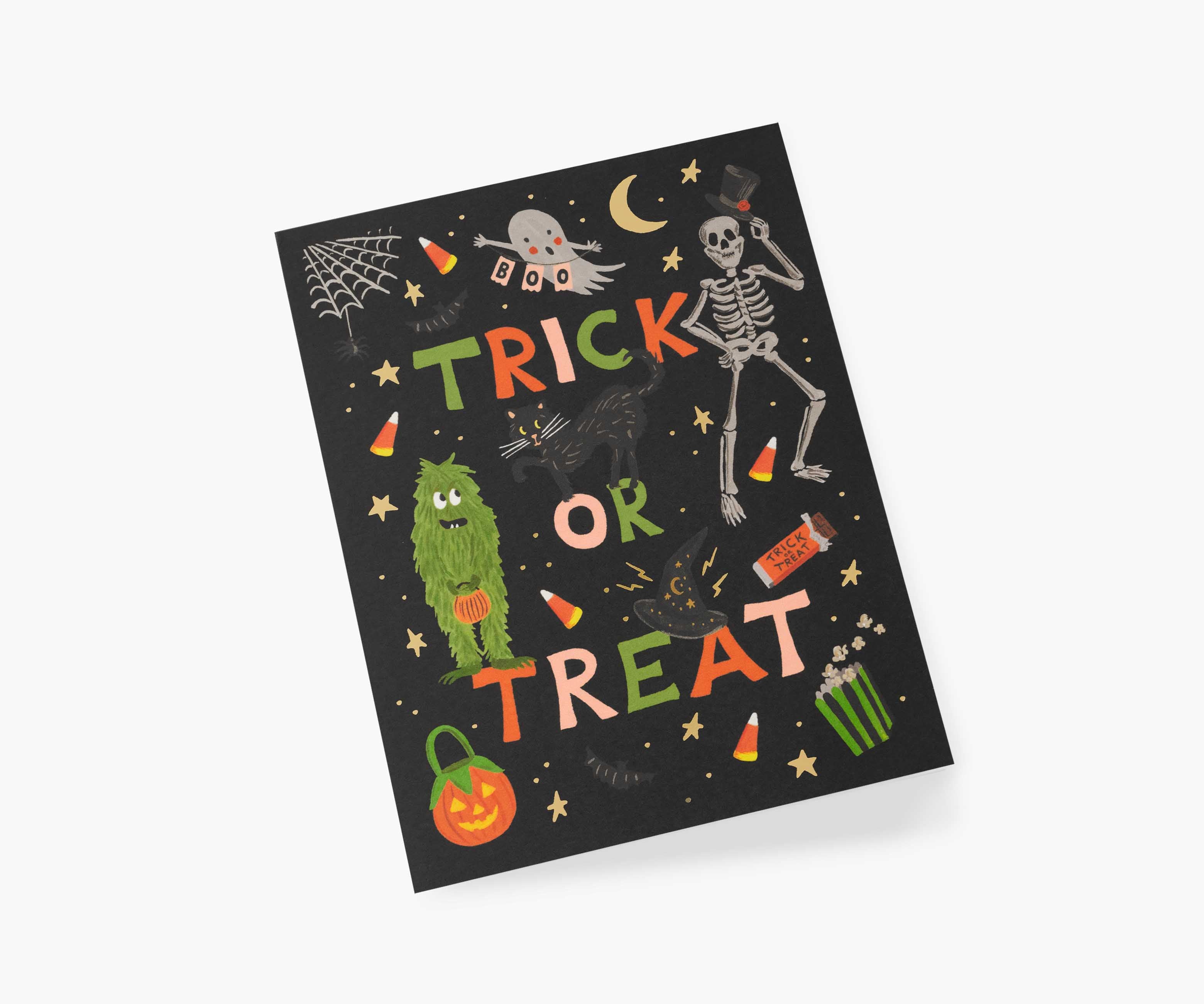 Halloween Parade Halloween Card - Single Card