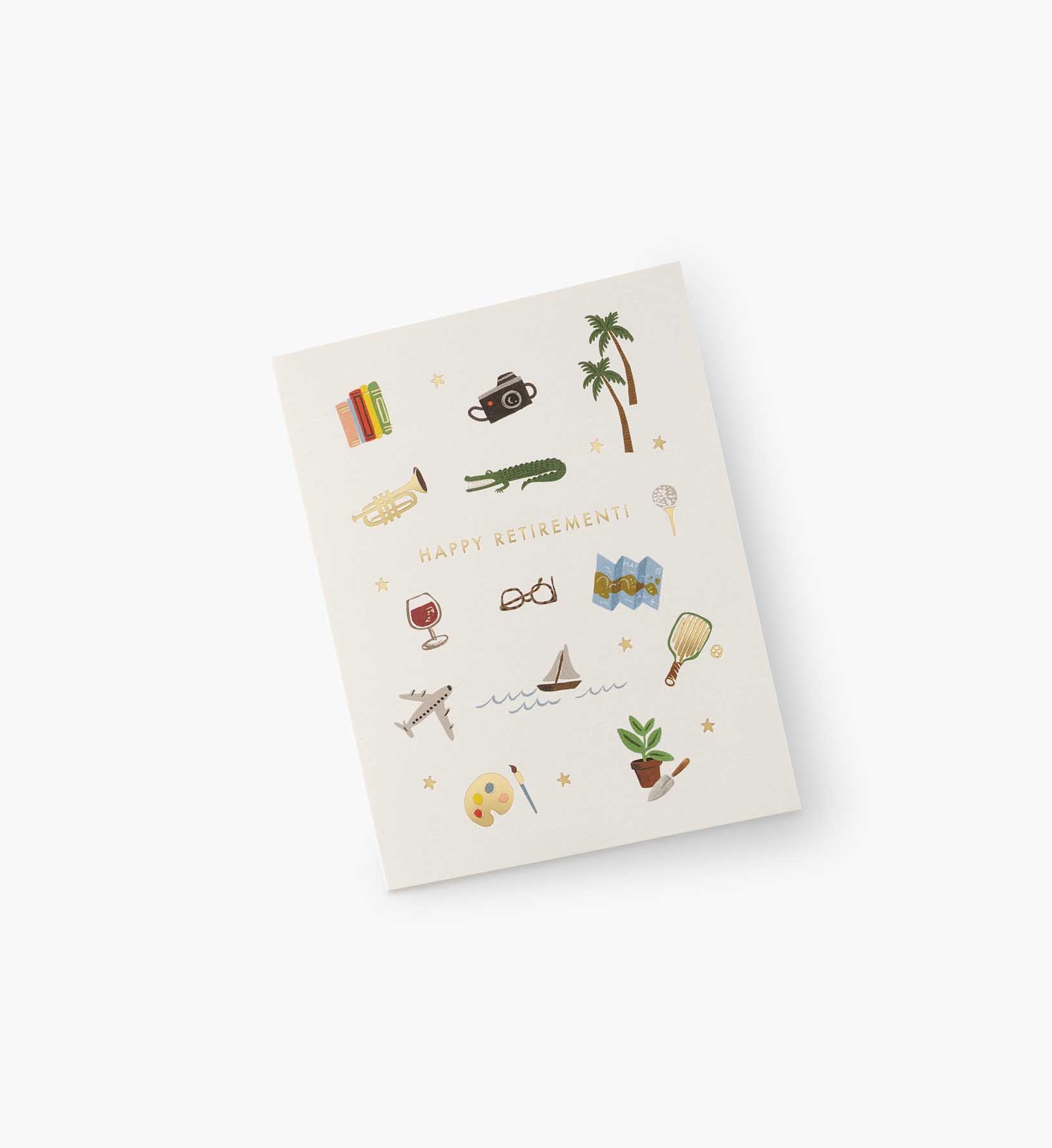 Happy Retirement Card - Single Card