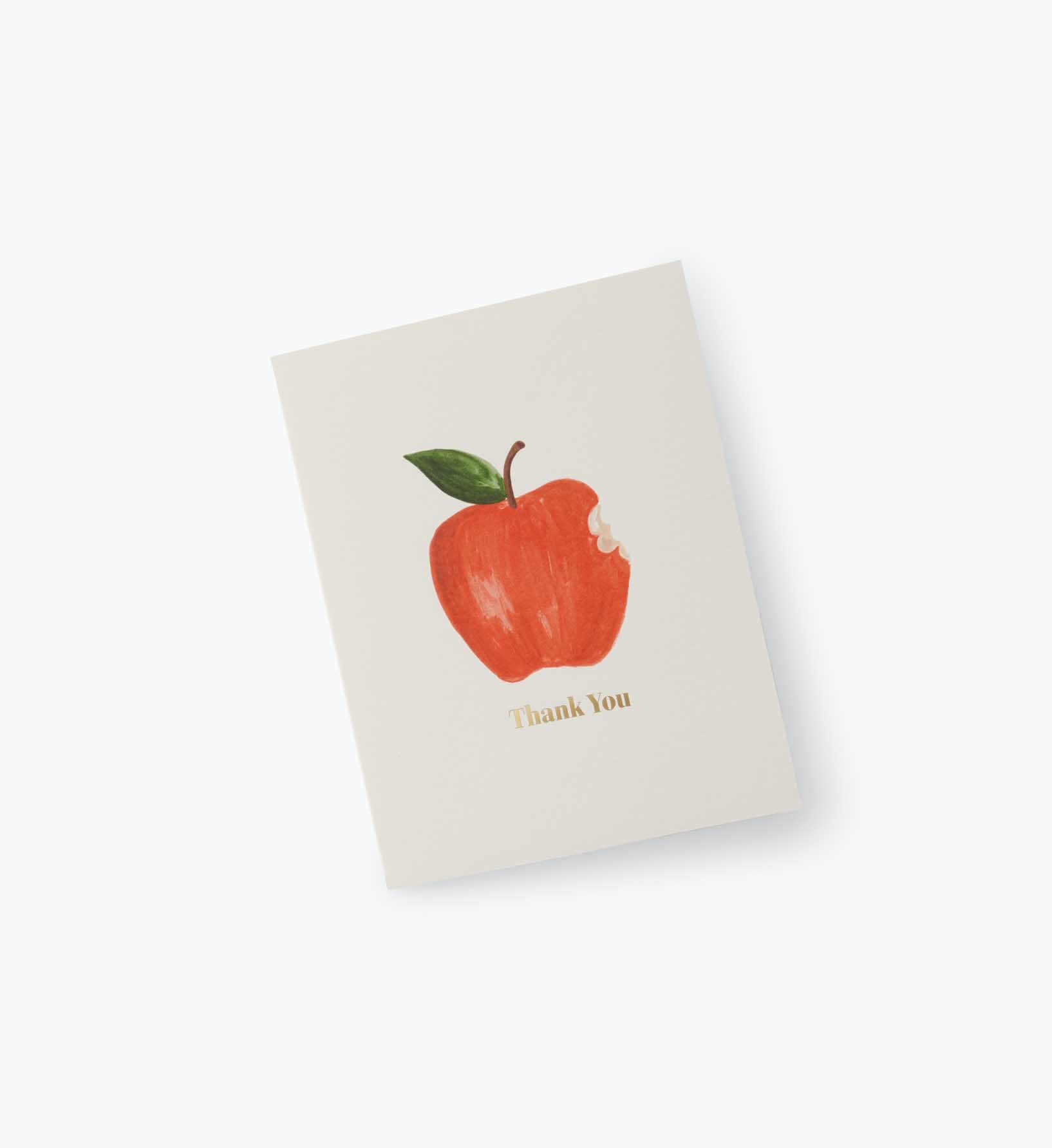 Apple Thank You Cards - Boxed Set