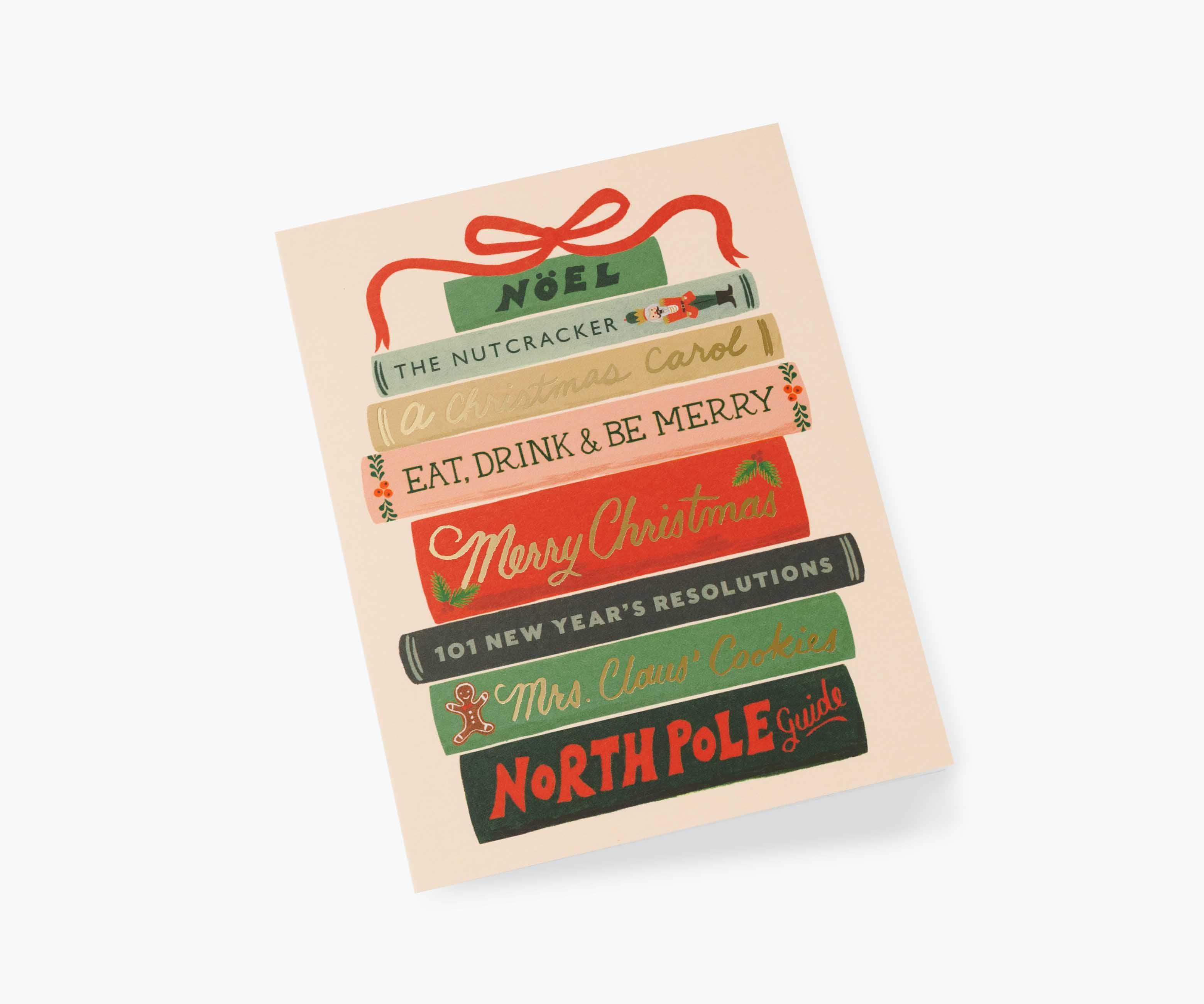 Holiday Books Holiday Card - Single Card
