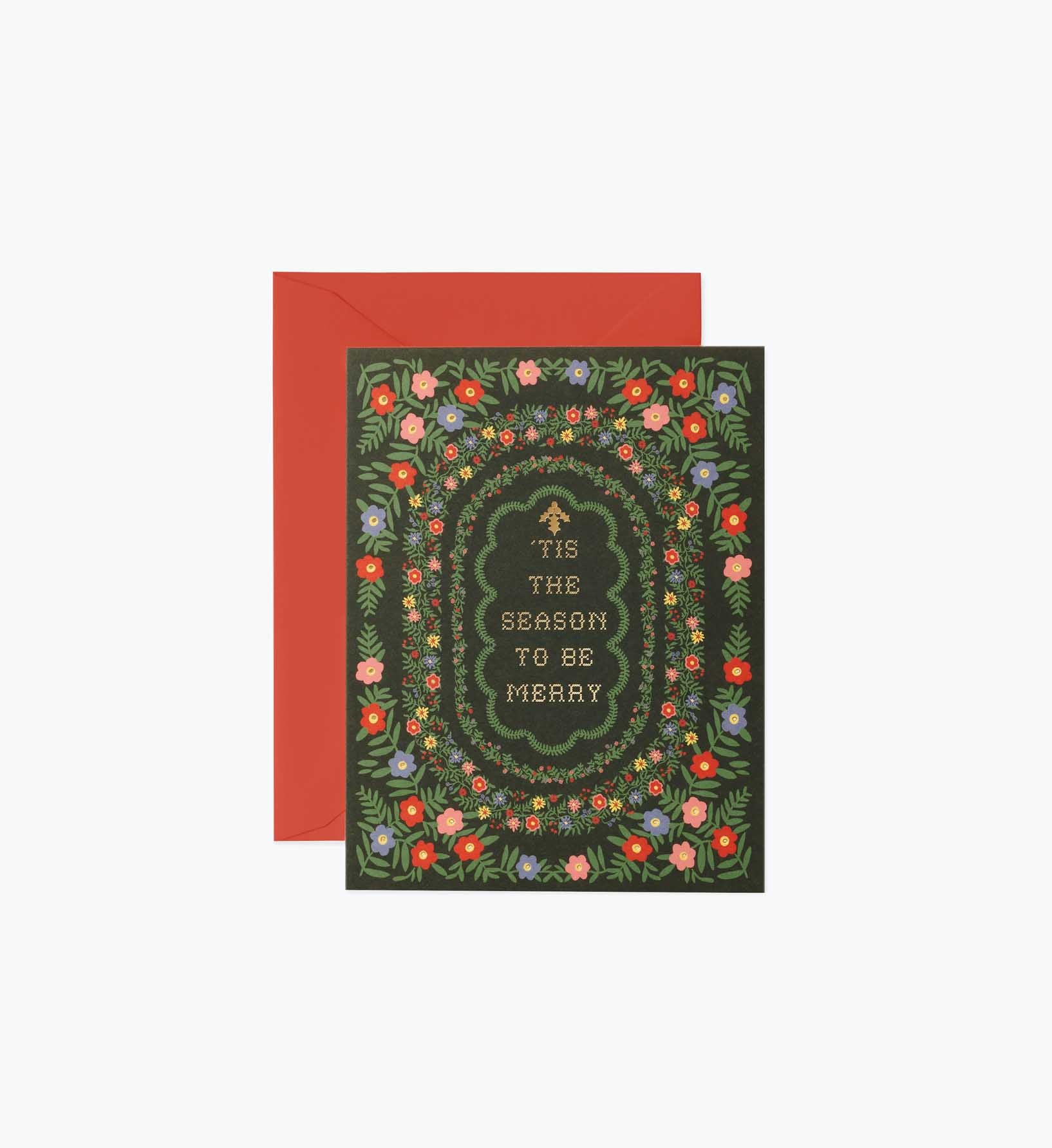 Alpine Holiday Card - Single Card