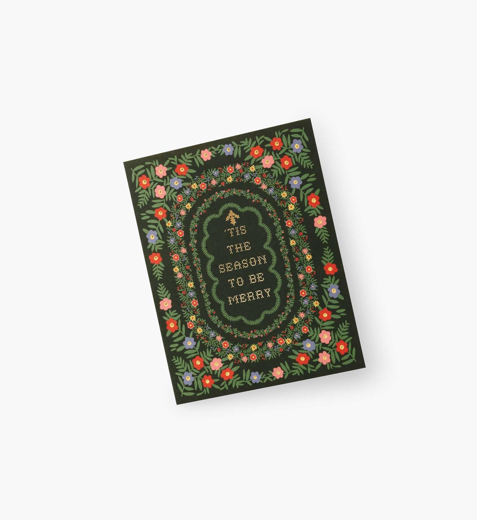 Alpine Holiday Card - Single Card
