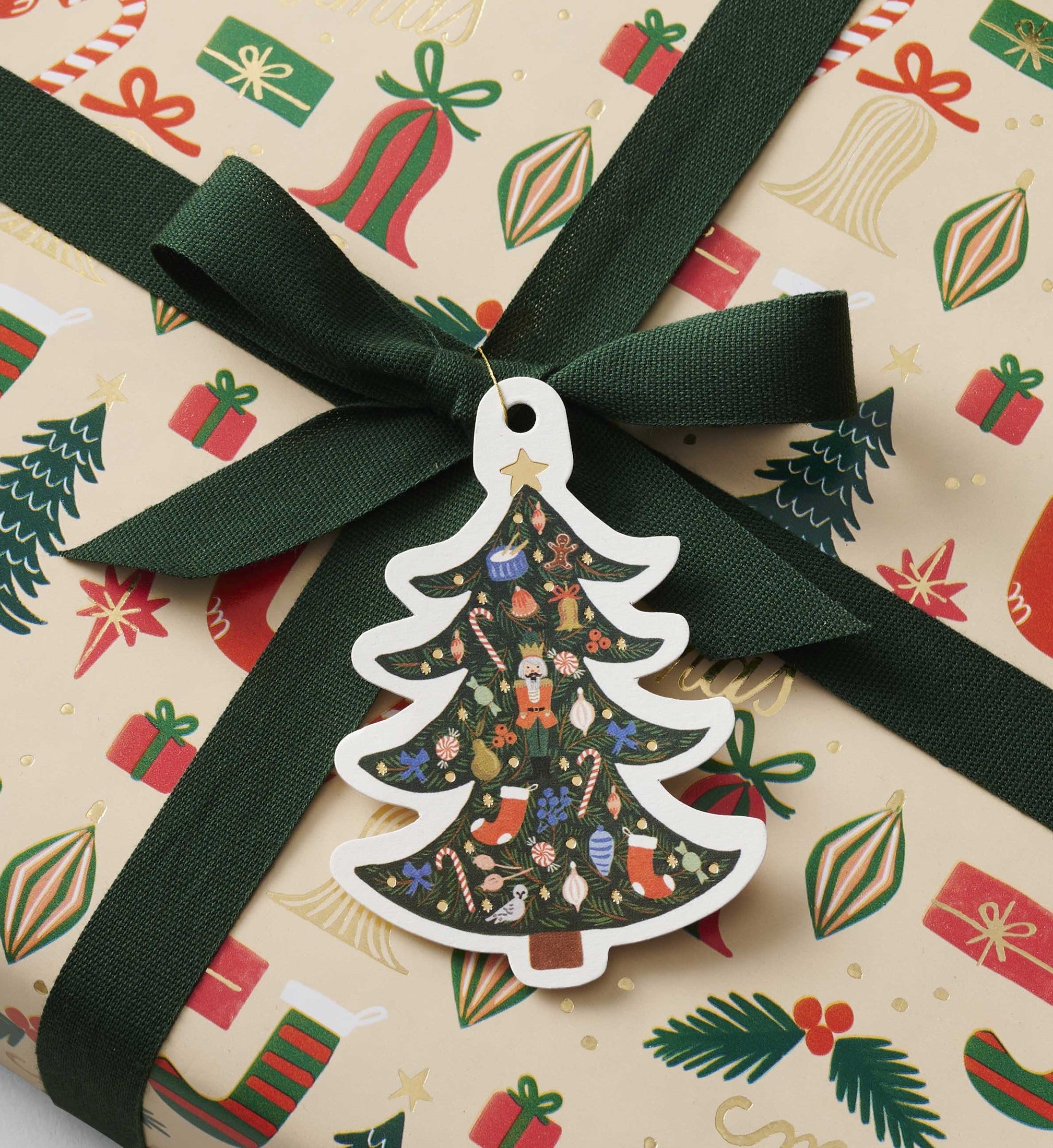Holiday Gift Tags - Nutcracker Tree