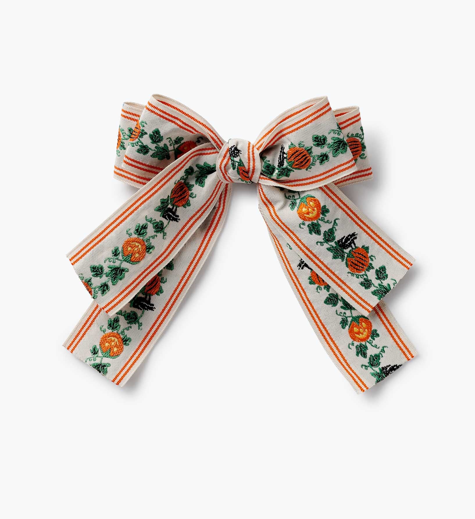 Bow Clip - Pumpkin Patch