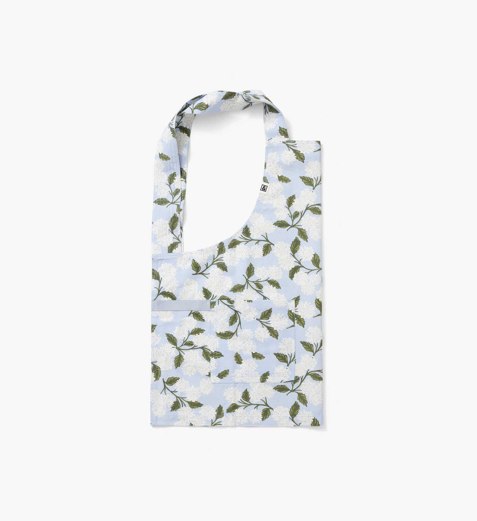 Smock Apron - Hydrangea