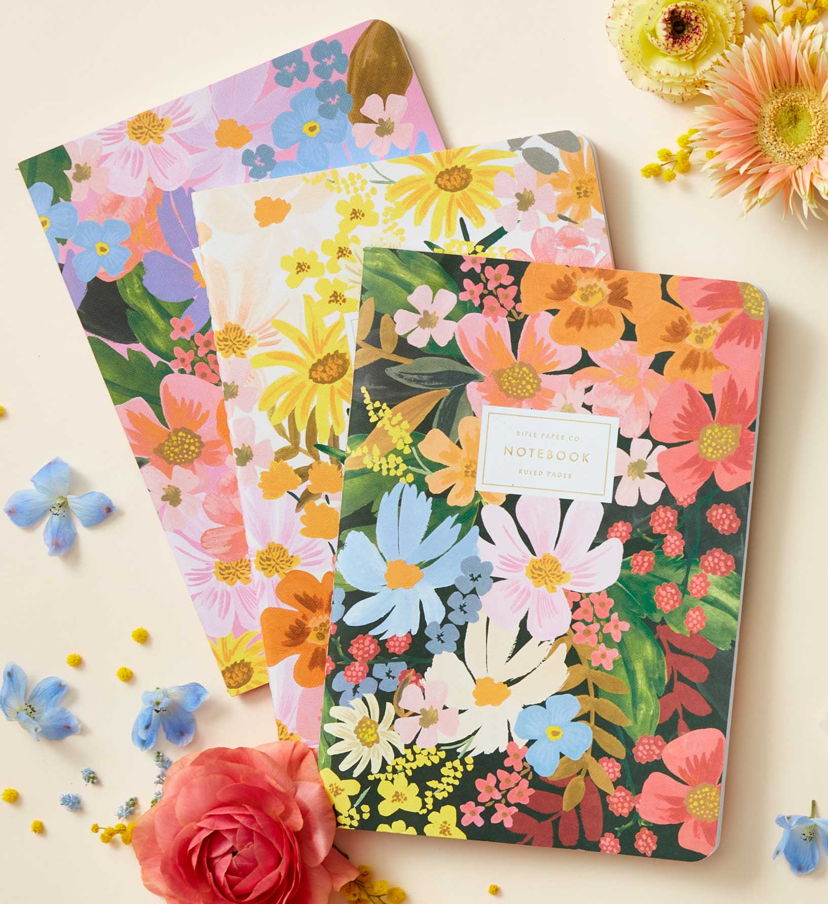Stitched Notebook Set - Marguerite