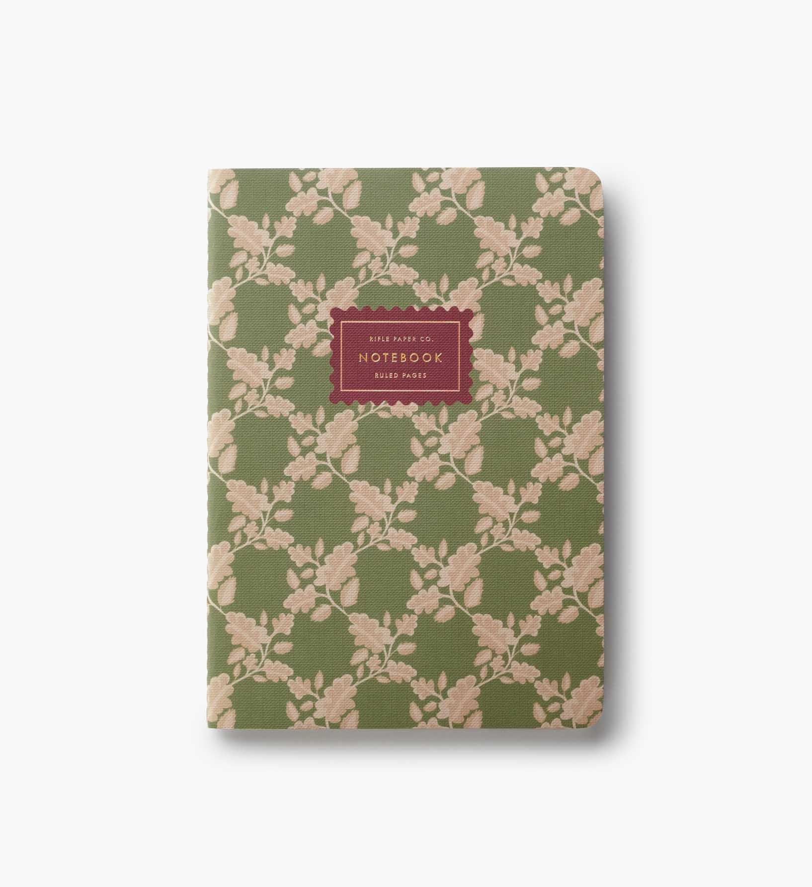 Stitched Notebook Set - Paisley