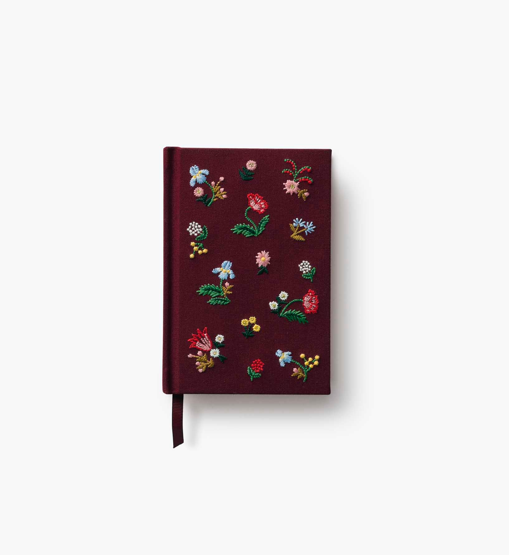 Mini Embroidered Journal - Gracie