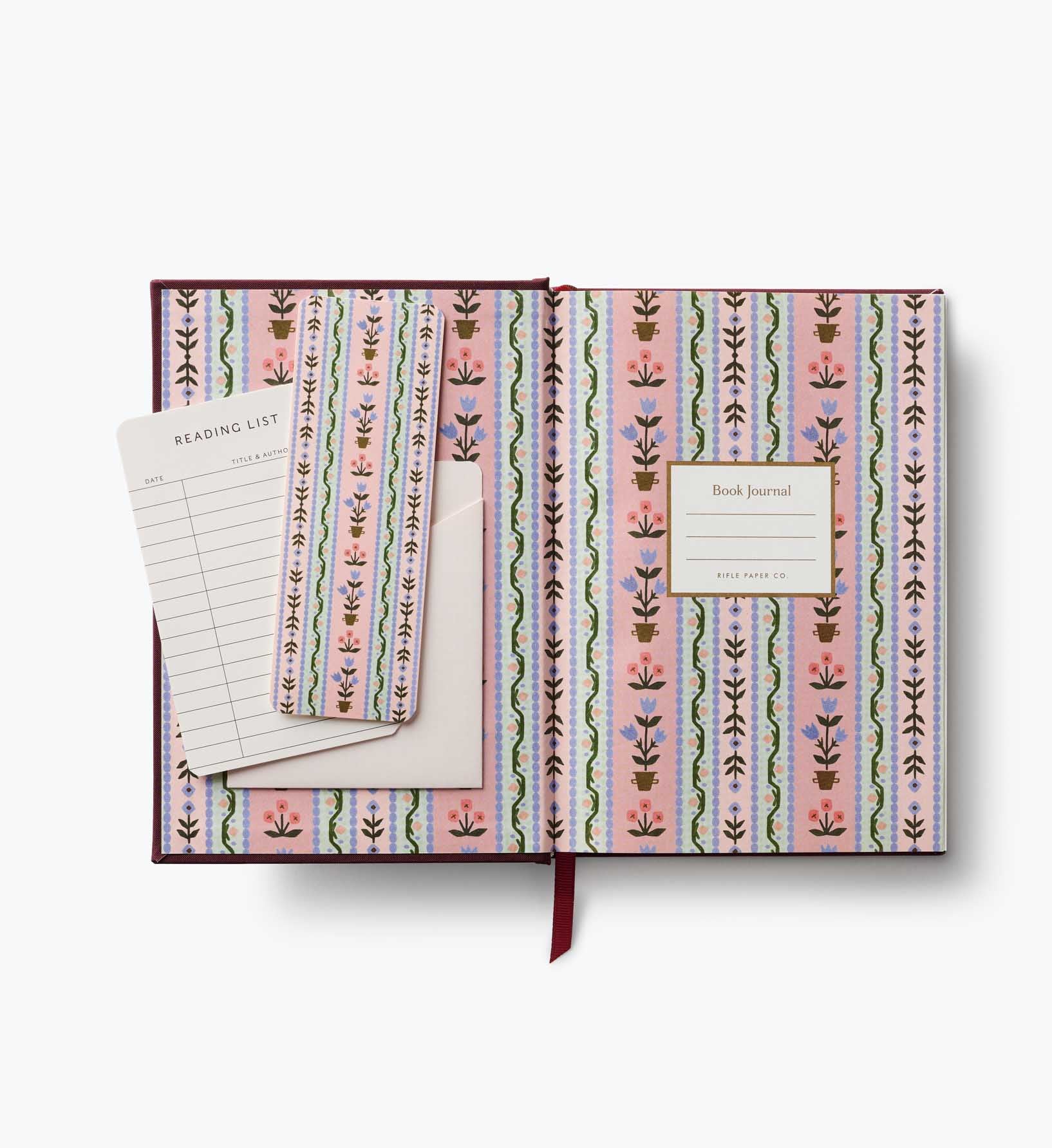 Embroidered Book Journal - Ladies Night Book Club