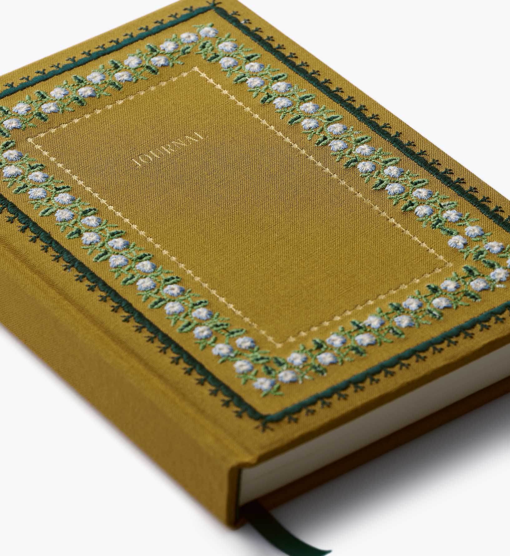 Embroidered Journal - Portico