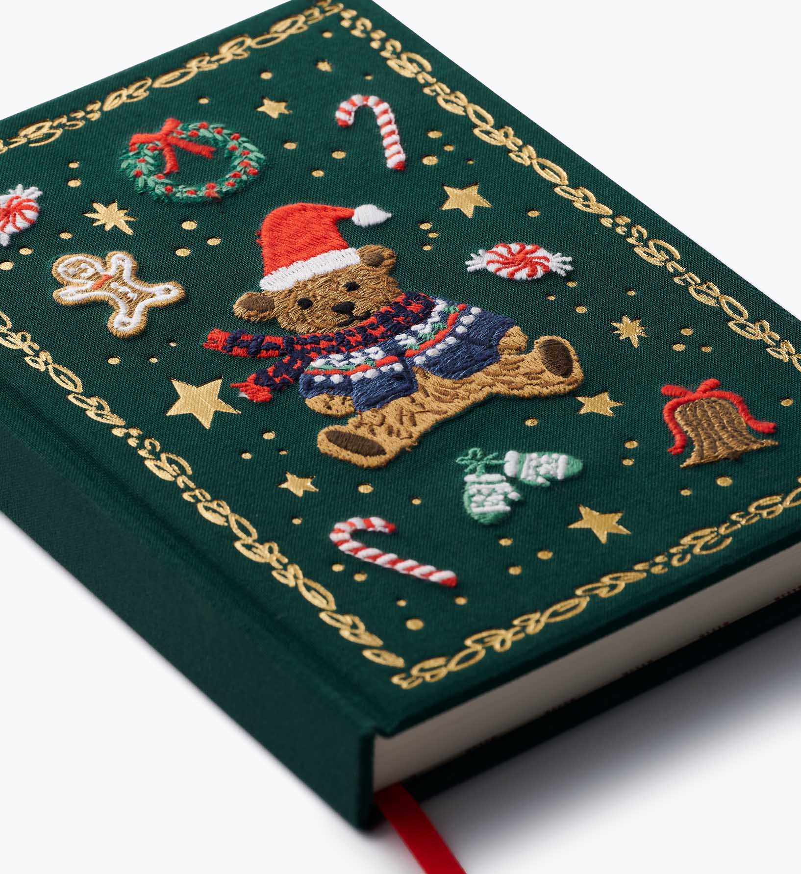Embroidered Journal - Beary Christmas