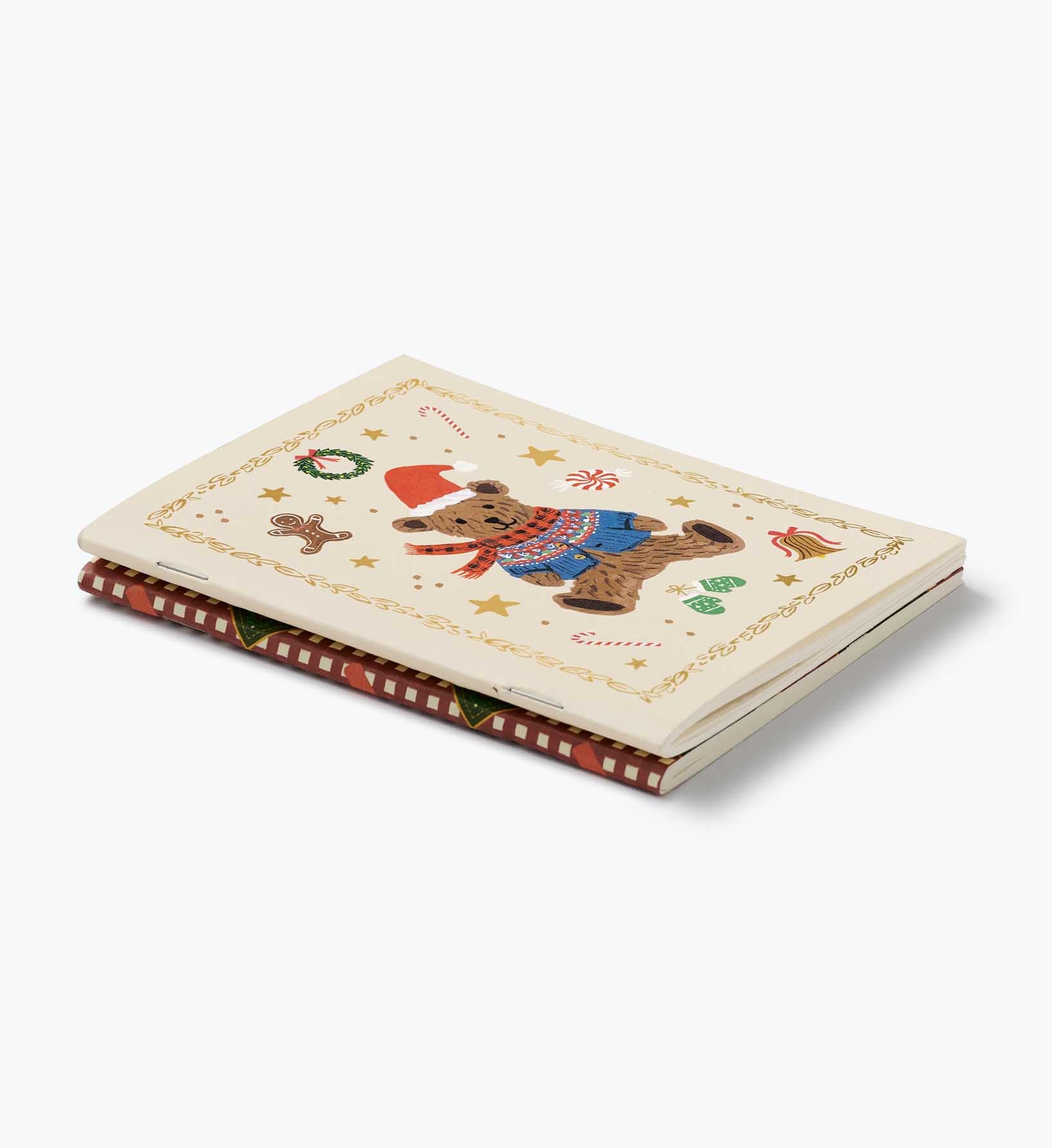 Pocket Notebook Set - Beary Christmas