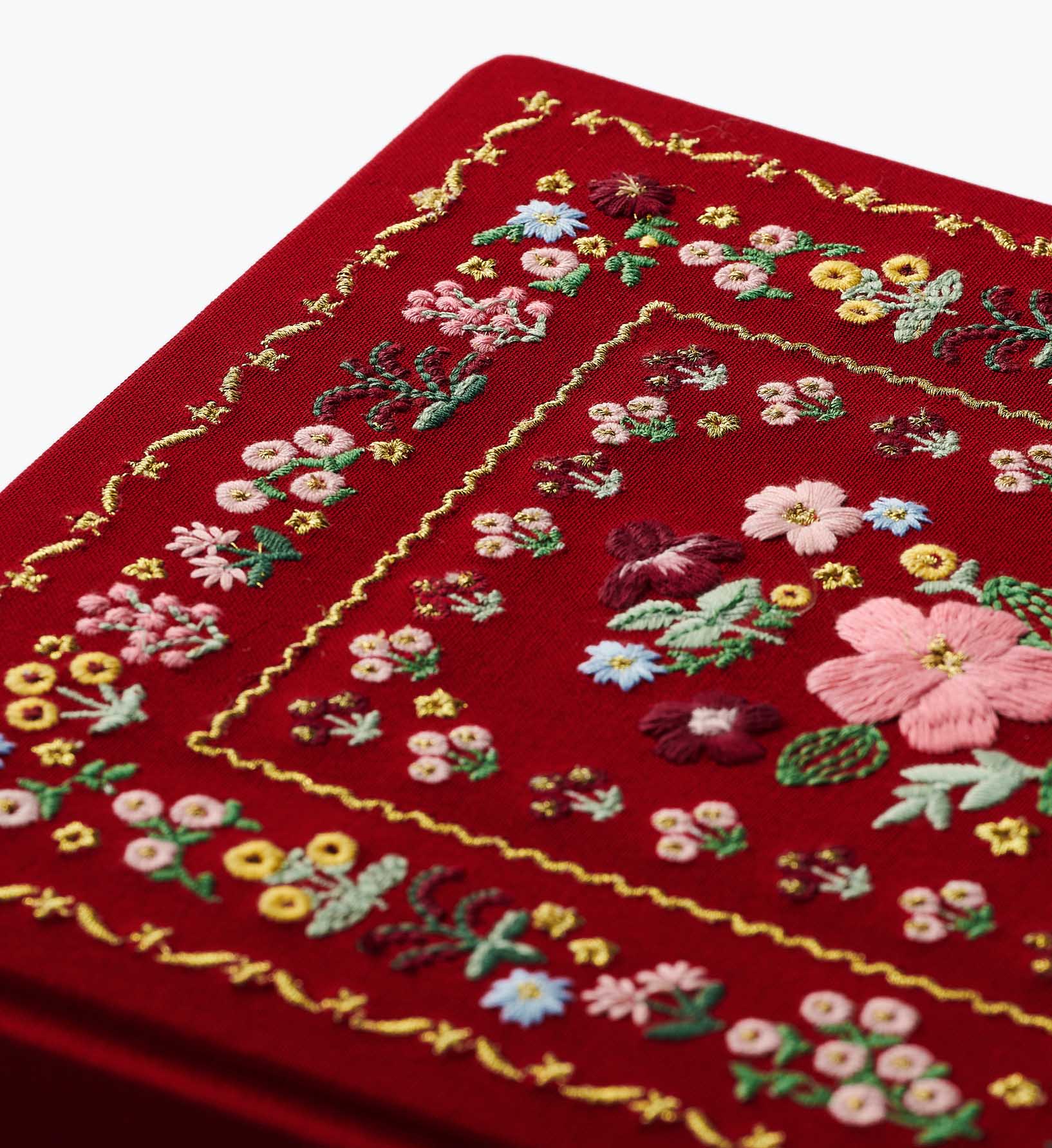 Embroidered Sketchbook - Gemma