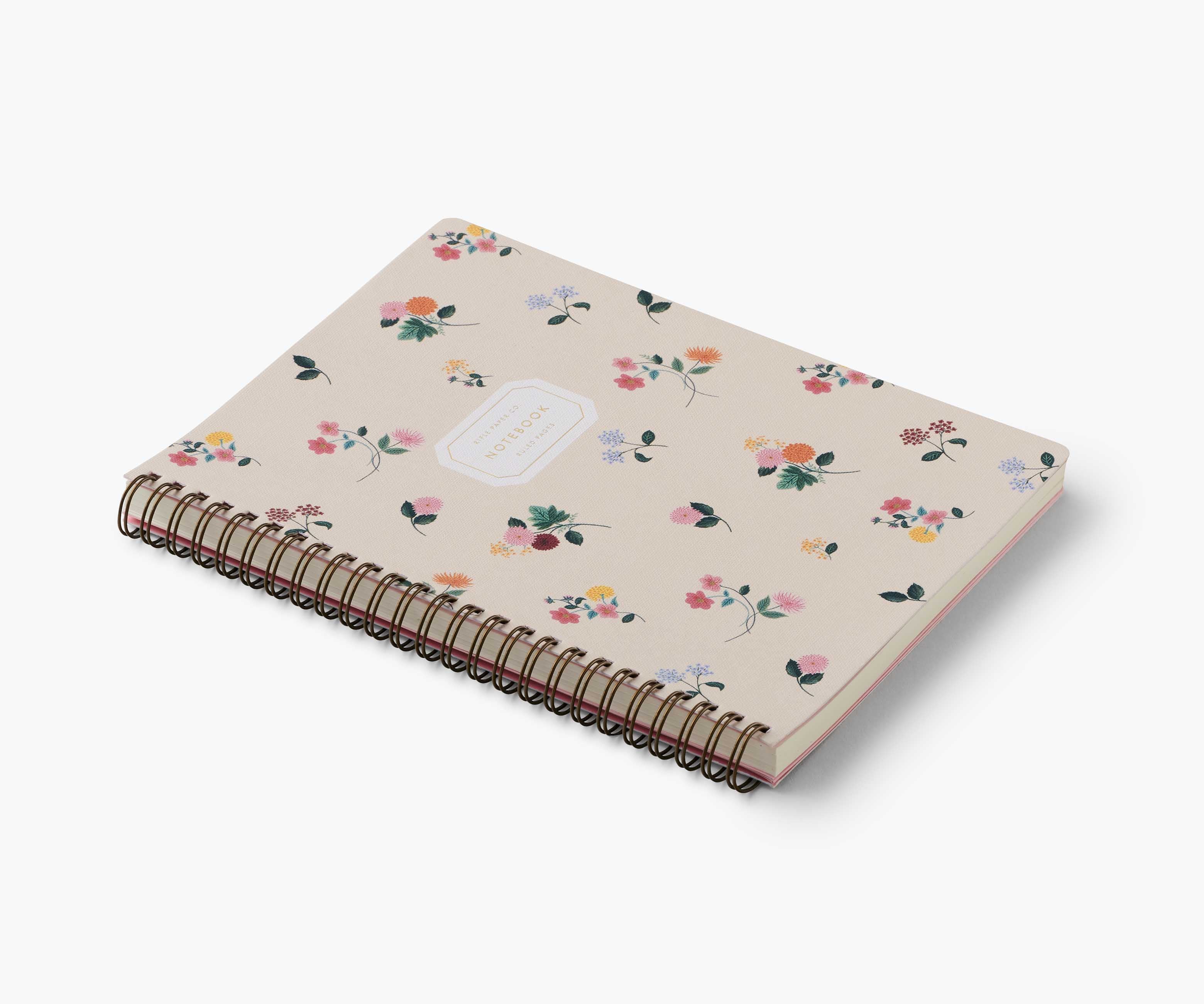 Spiral Notebook - Ditsy Dahlia