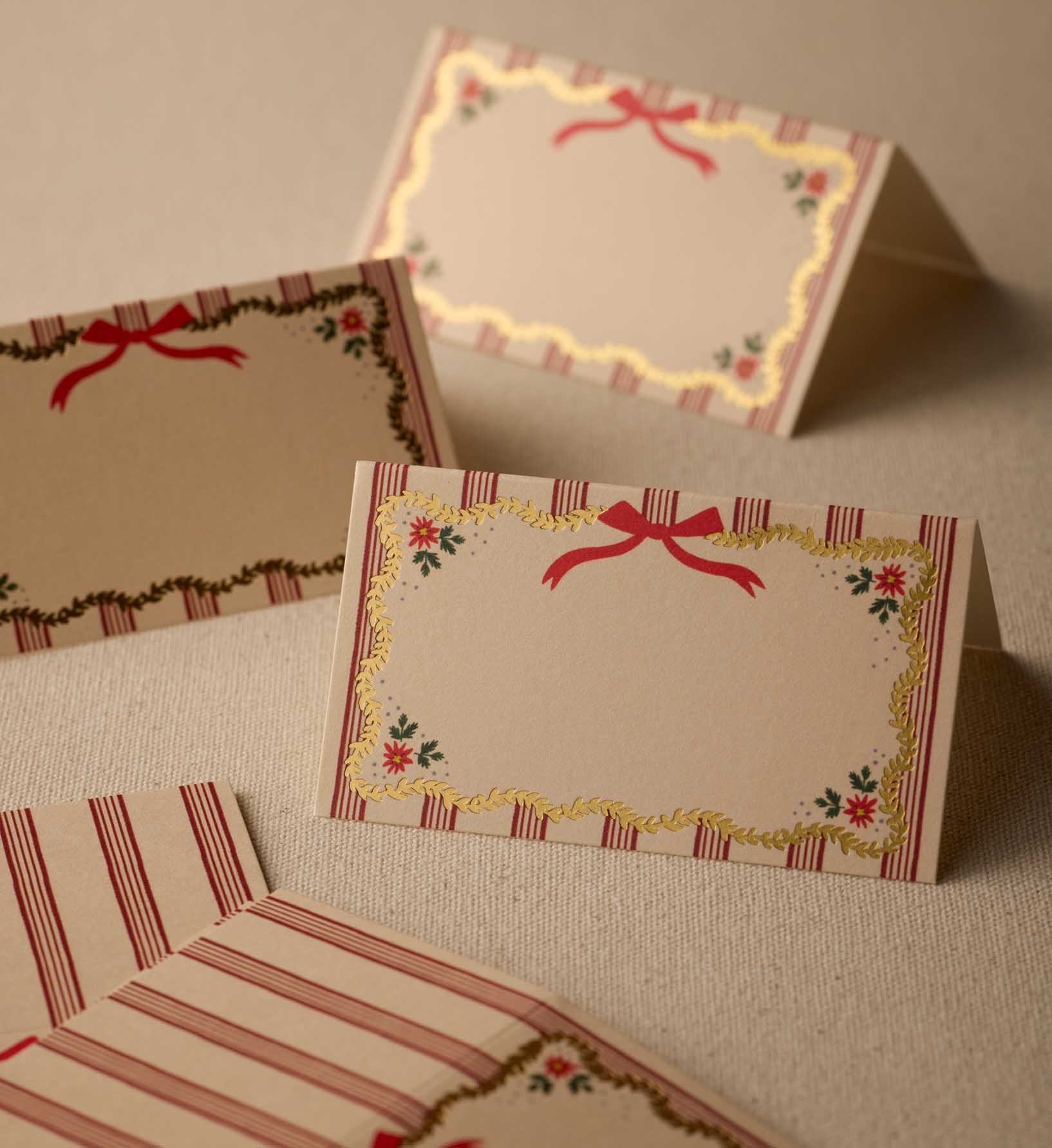 Place Cards - Holly Jolly