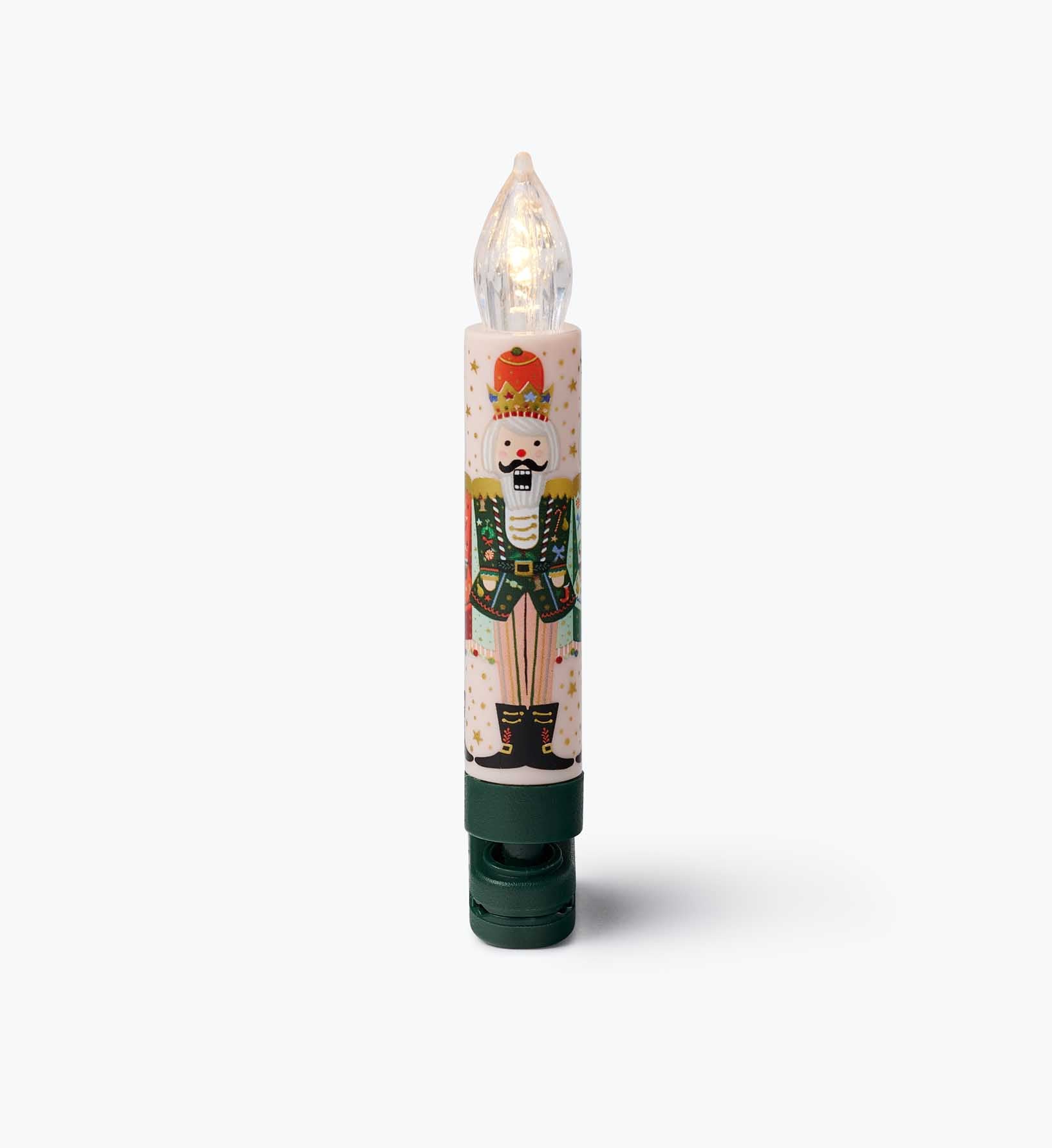 Holiday Clip-On Candle Lights - Nutcracker Brigade