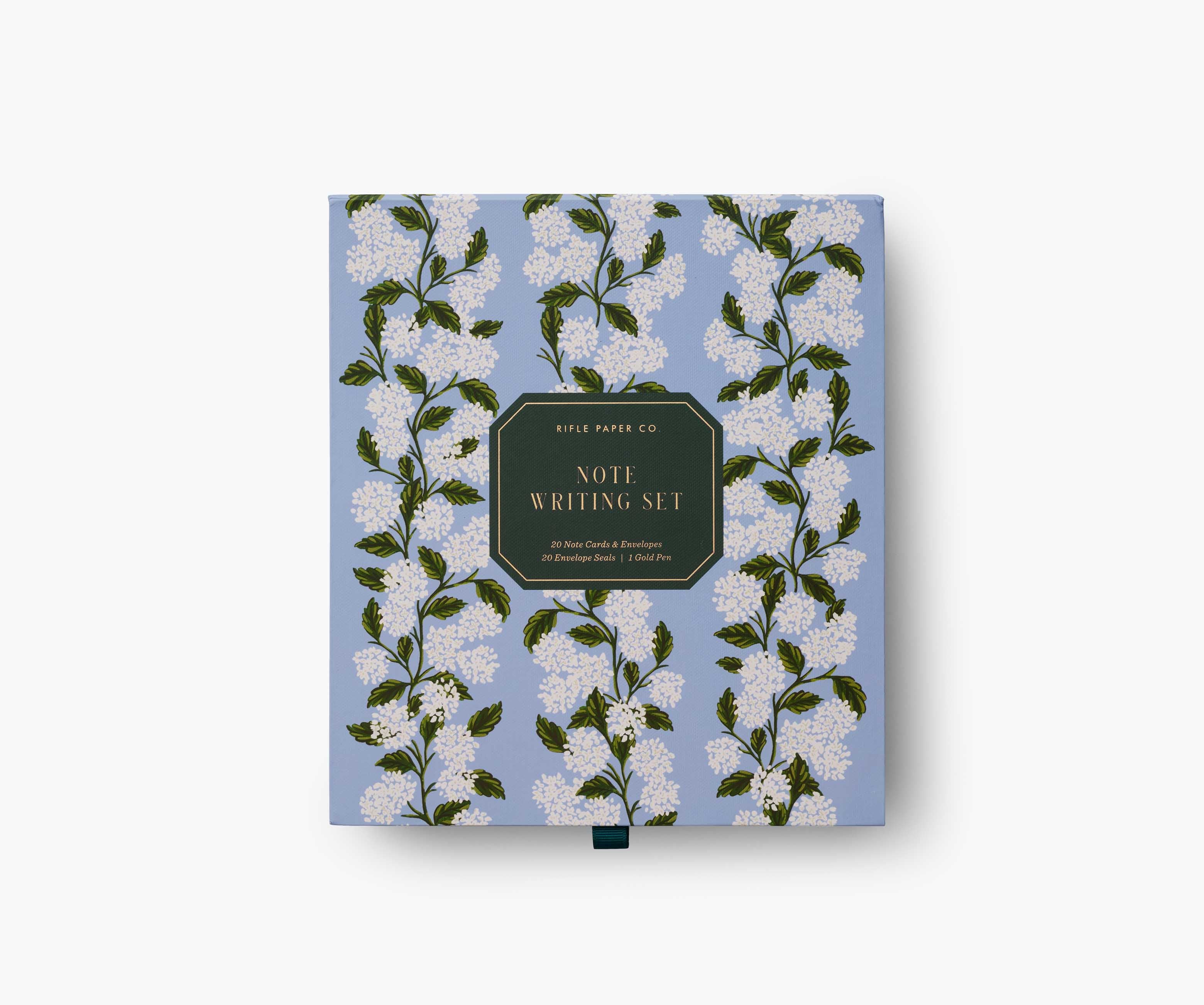 Letter Writing Set - Hydrangea
