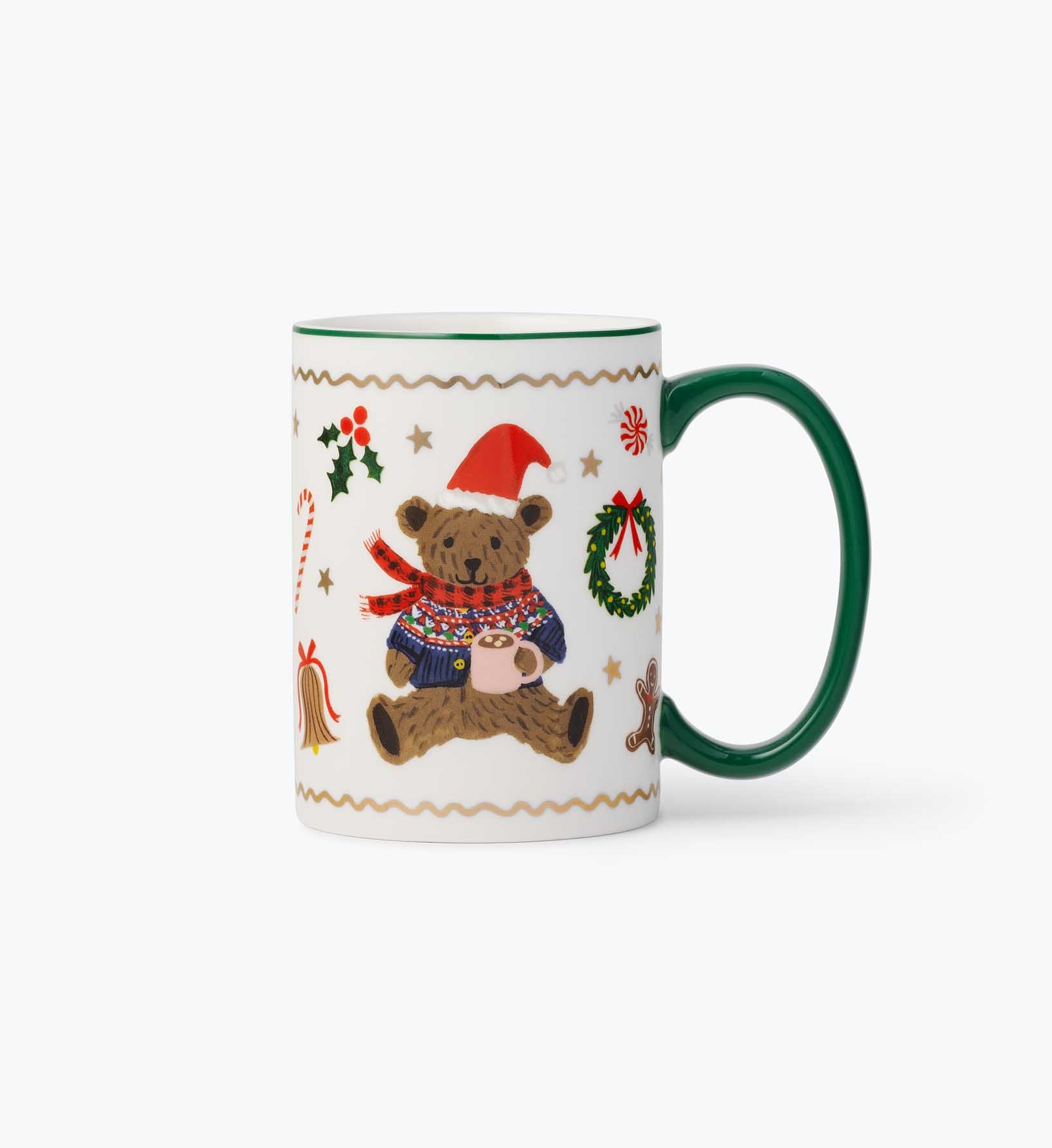 Holiday Porcelain Mug - Beary Christmas