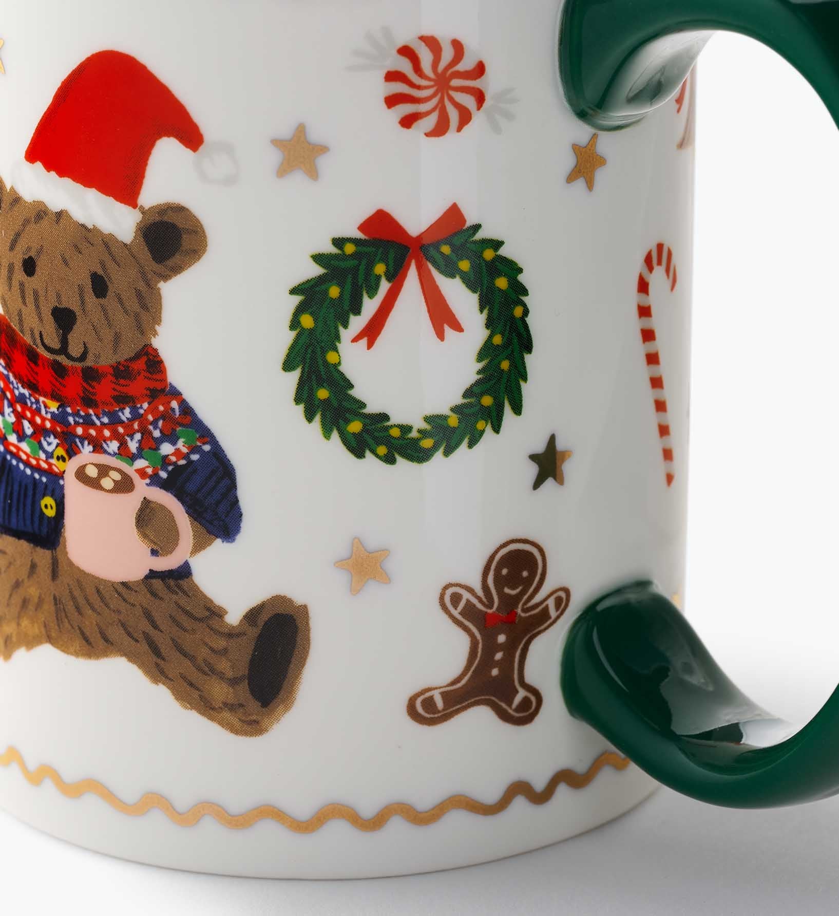 Holiday Porcelain Mug - Beary Christmas